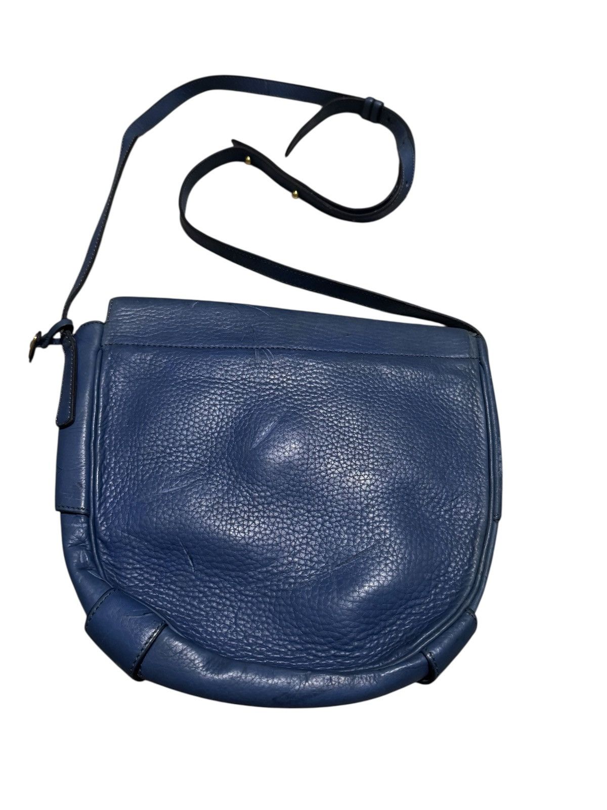 Delvaux × Genuine Leather RARE! Vtg 80’s Delvaux Souverain Leather Crossbody Sling Bag Size ONE SIZE - 2 Thumbnail