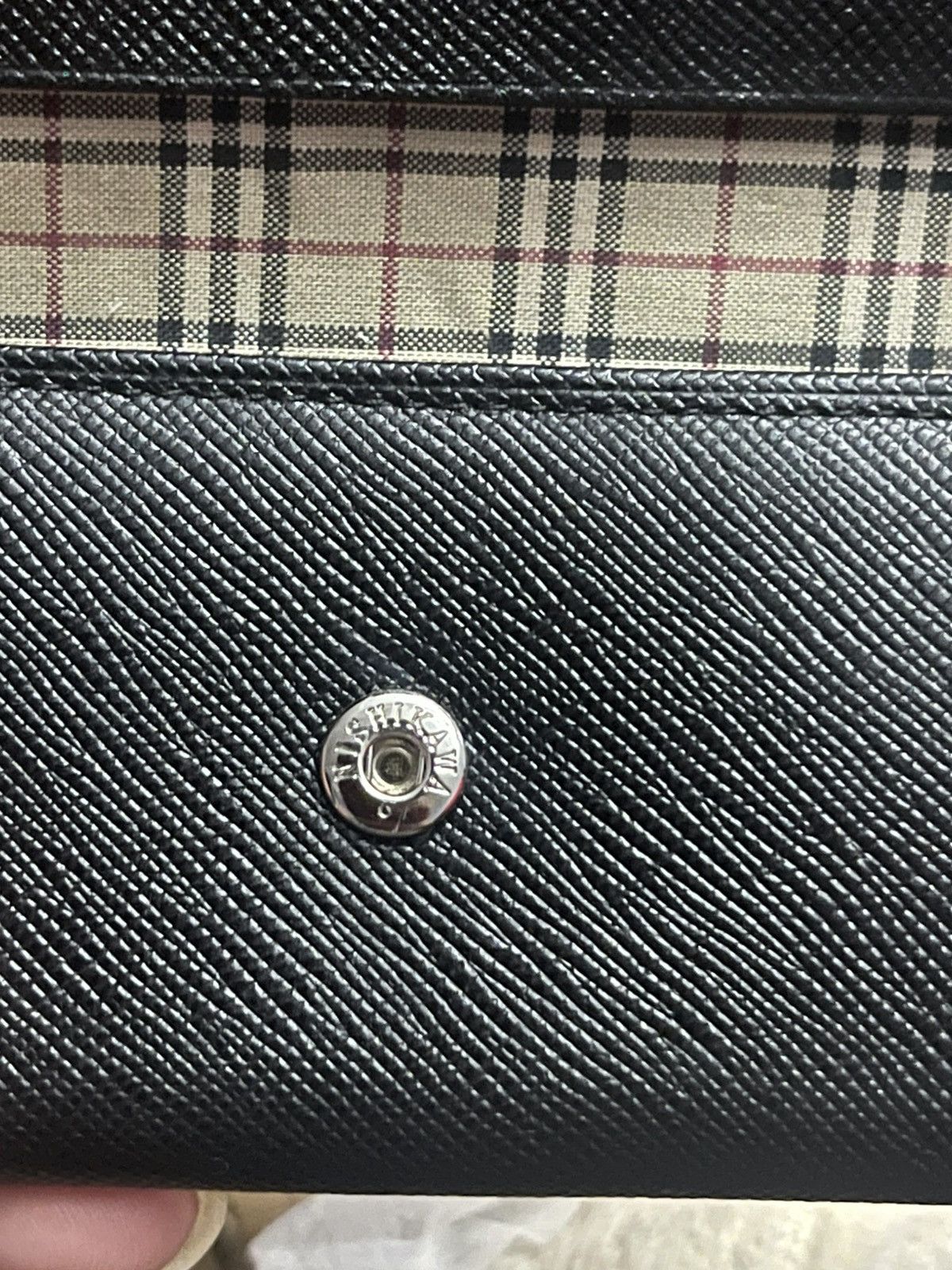 Burberry VINTAGE Burberry x Nishikawa Japan “Deluxe” Key & ID Case Size ONE SIZE - 3 Thumbnail
