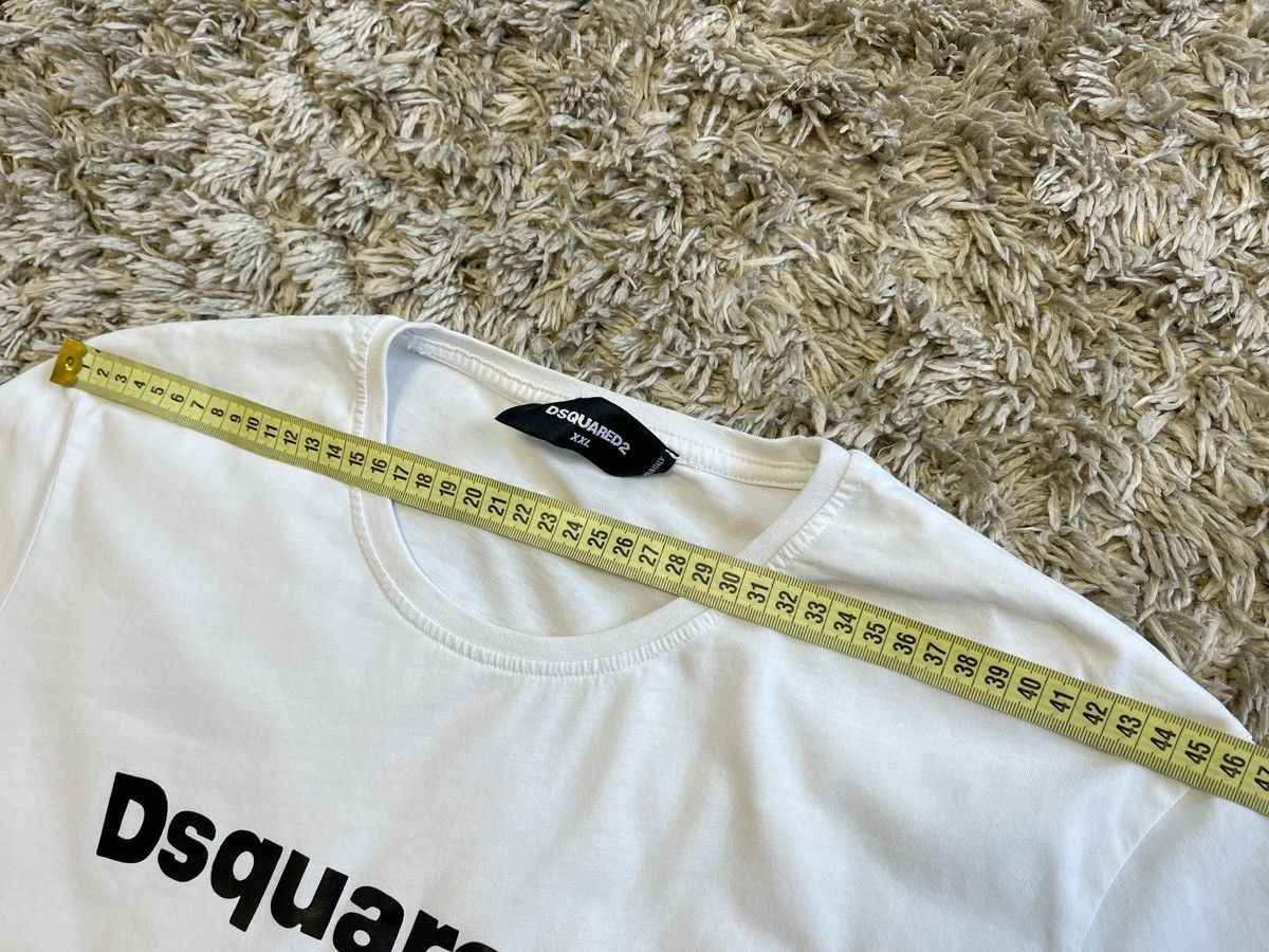 Dsquared2 × Vintage Dsquared2 tee t-shirt big logo Size US L / EU 52-54 / 3 - 11 Thumbnail