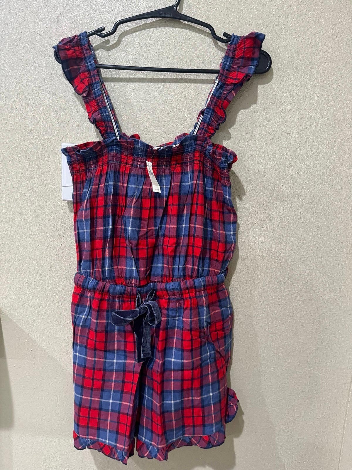 American Eagle Outfitters NWT American Eagle Plaid Romper Size S / US 4 / IT 40 - 1 Thumbnail