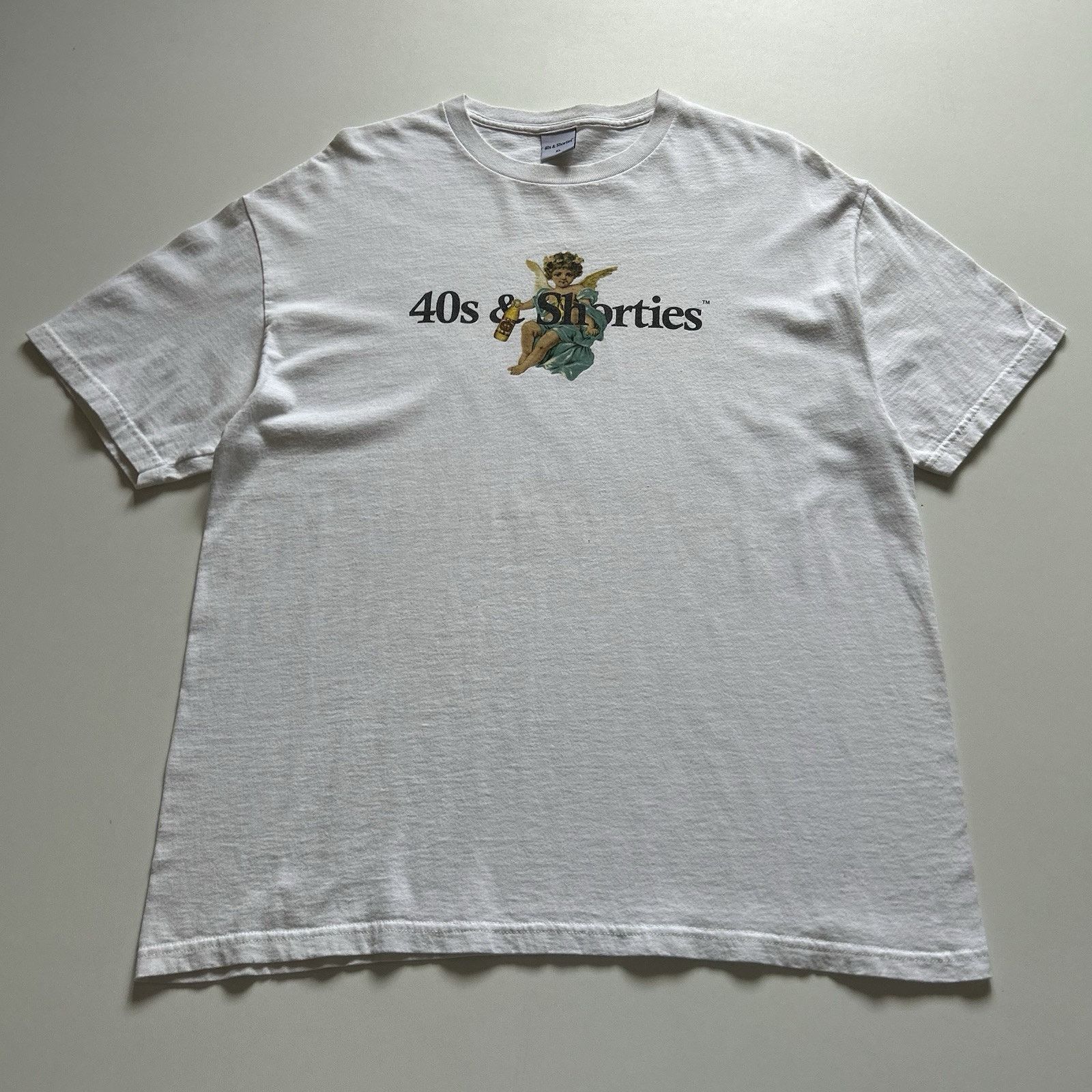 40's & Shorties 40's & Shorties Baby Cherub Art Graphic T Shirt Men's XL Size US XL / EU 56 / 4 - 1 Thumbnail