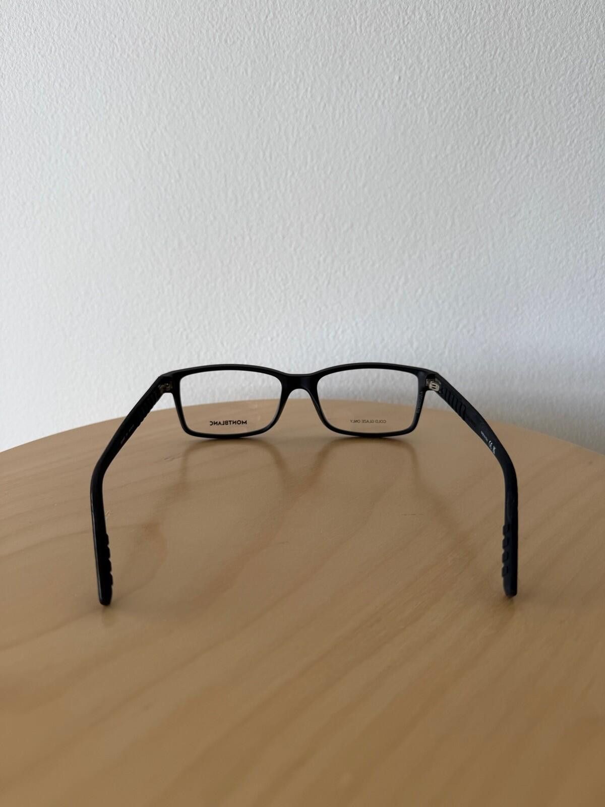 Montblanc New montblanc optical glasses frames eyeglasses MB0066O 001 Size ONE SIZE - 6 Thumbnail