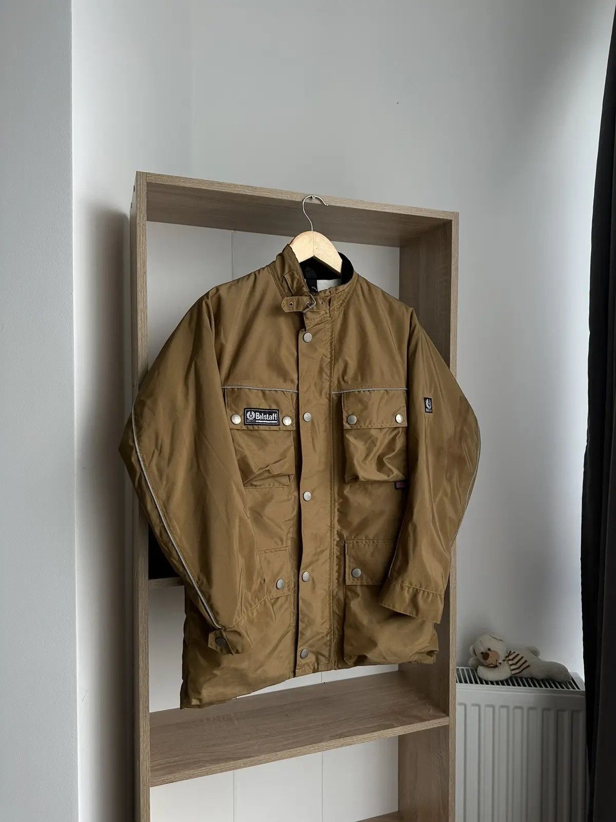 Belstaff × Vintage Vintage Belstaff Nylon Brown Motorcycle Nylon Jacket Size US M / EU 48-50 / 2 - 6 Thumbnail