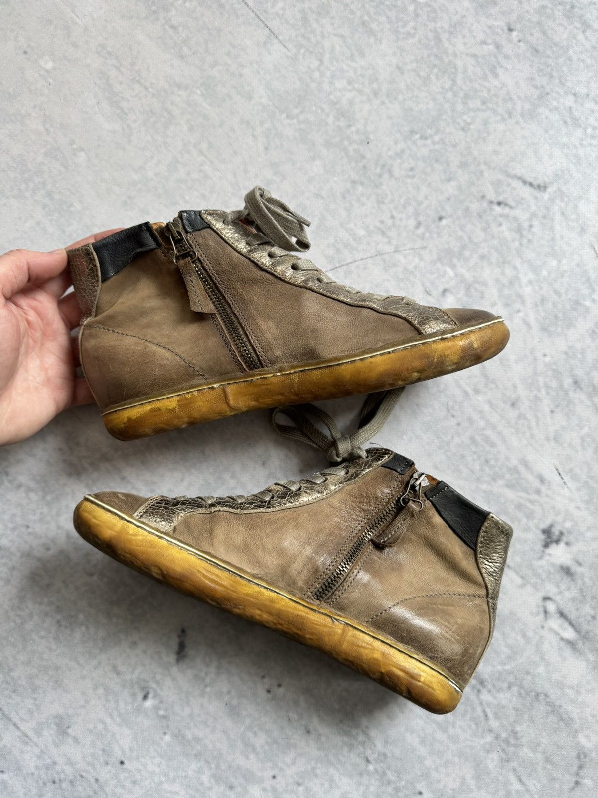 Golden Goose × Vintage AIRSTEP AS98 Golden Goose style, Avant Garde boots Size US 8 / EU 41 - 2 Thumbnail