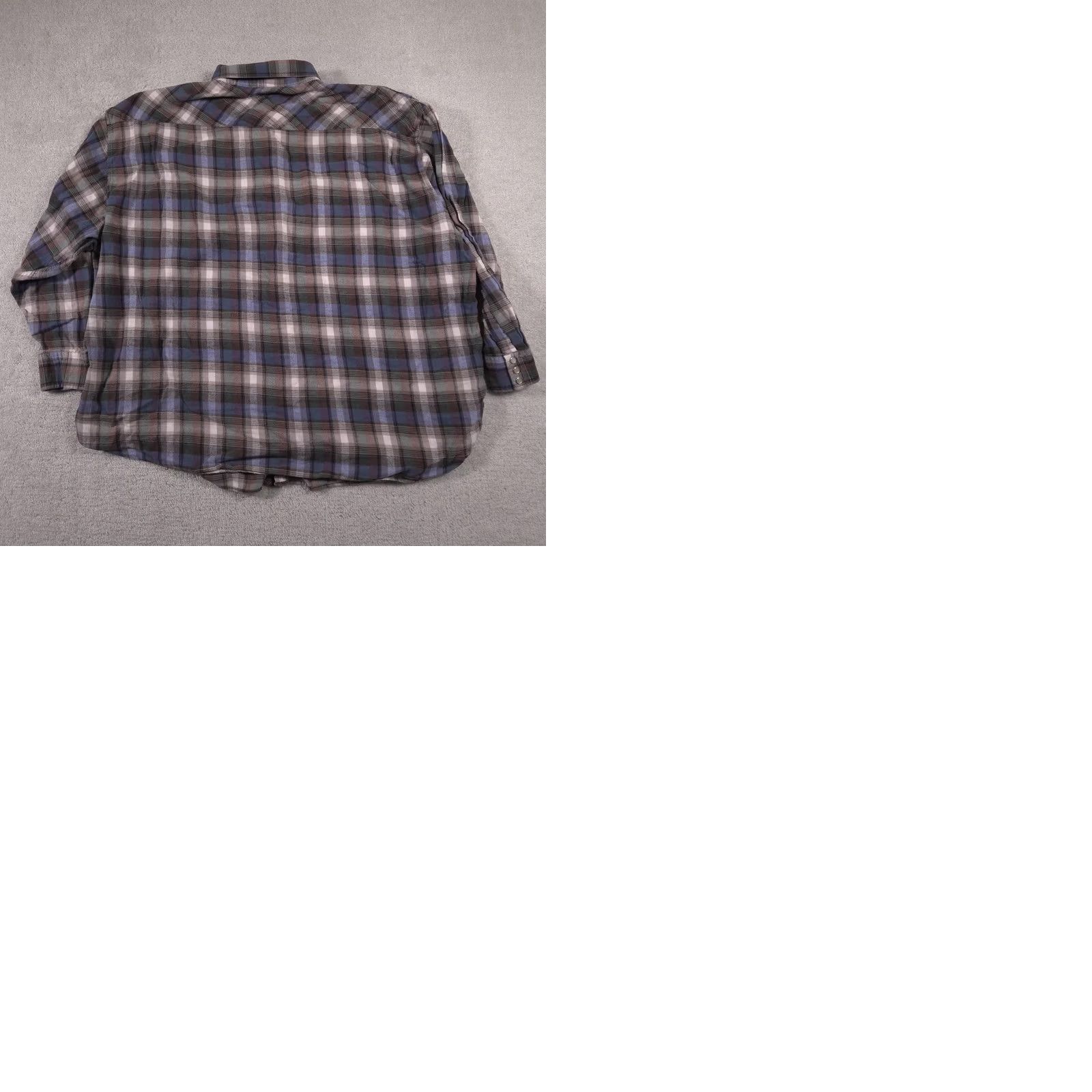 Vintage Falcon Bay Shirt Mens 3XL Plaid Western Pearl Snap Long Sleeve Cowboy Rodeo Size US XXL / EU 58 / 5 - 9 Thumbnail
