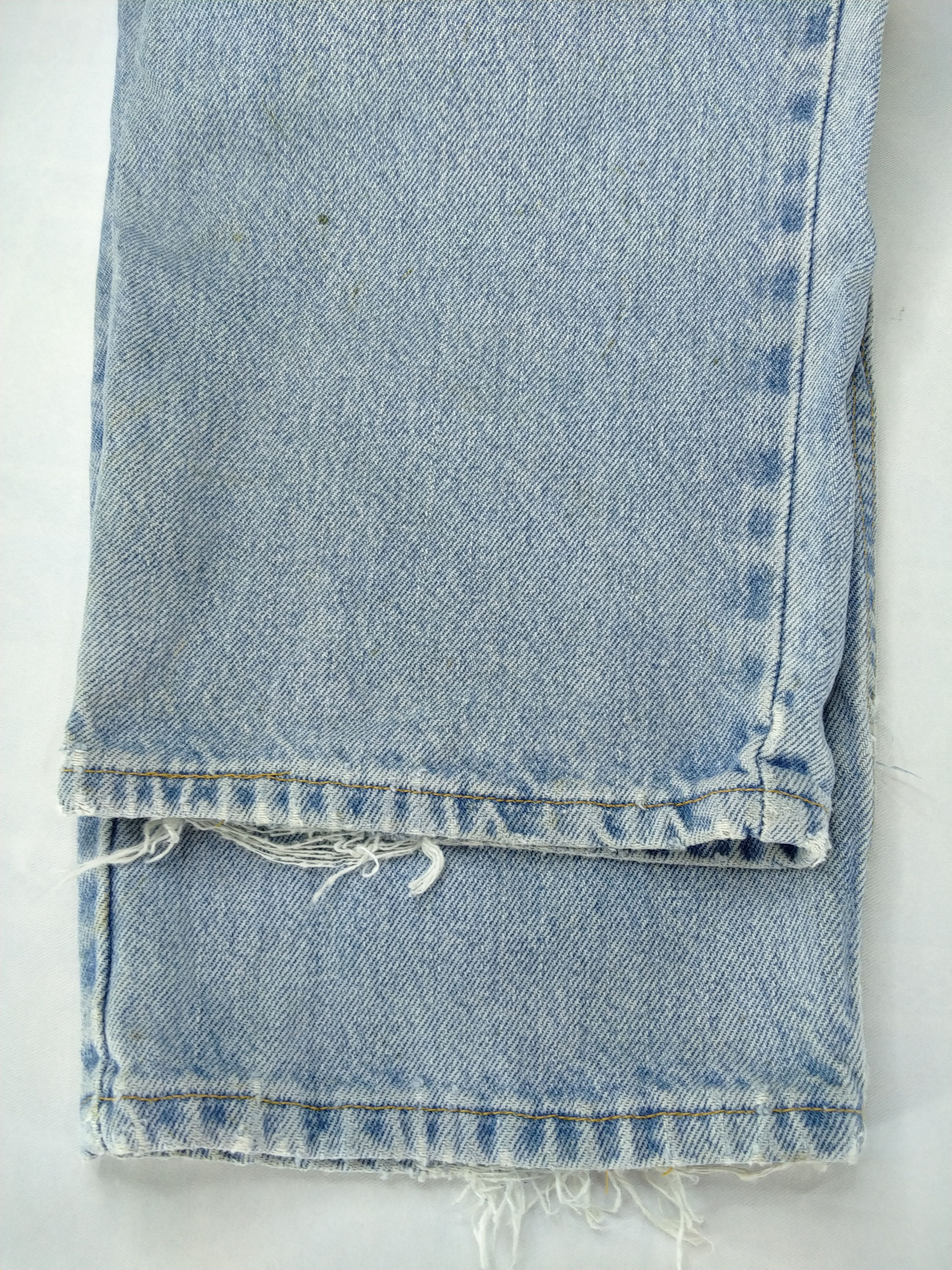 Japanese Brand Light Blue Vintage Levi's 550 USA Denim 36x33.5 -JN560 Size US 36 / EU 52 - 18 Thumbnail