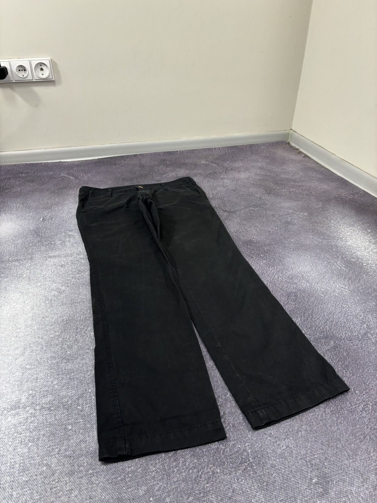 Carhartt Vintage Carhartt Y2K Straight Fit Black Skate Chino Pants Size US 29 - 8 Thumbnail