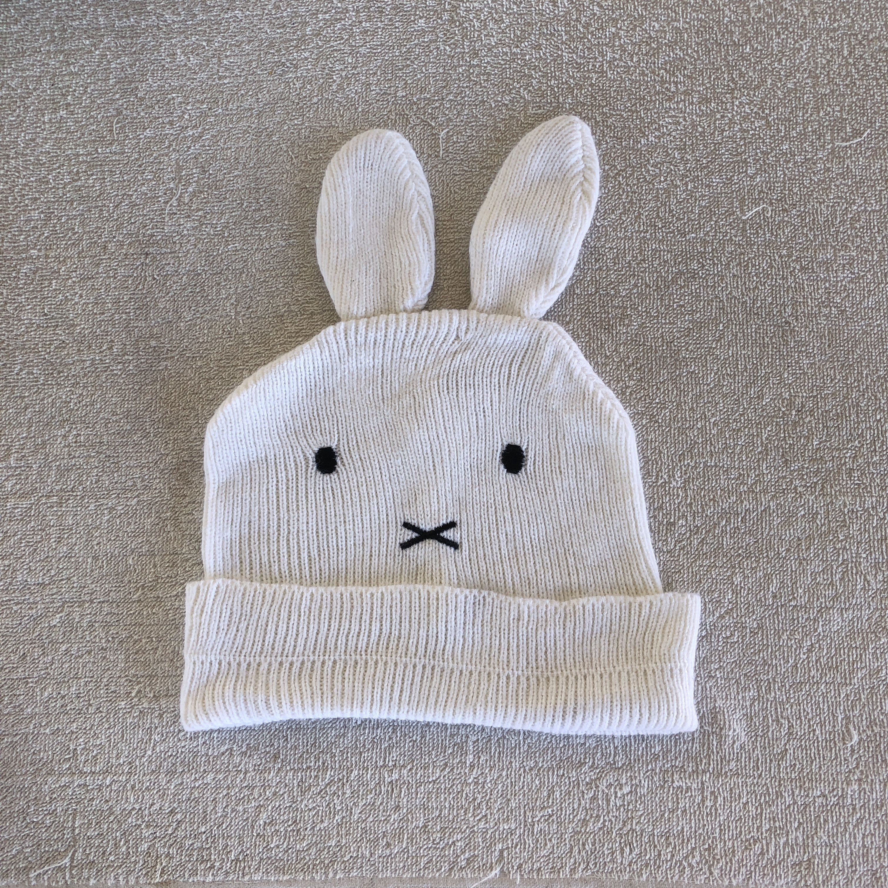 Japanese Brand Vintage Bunny Face Torn Beanie Snow Caps Hats Size ONE SIZE - 6 Thumbnail