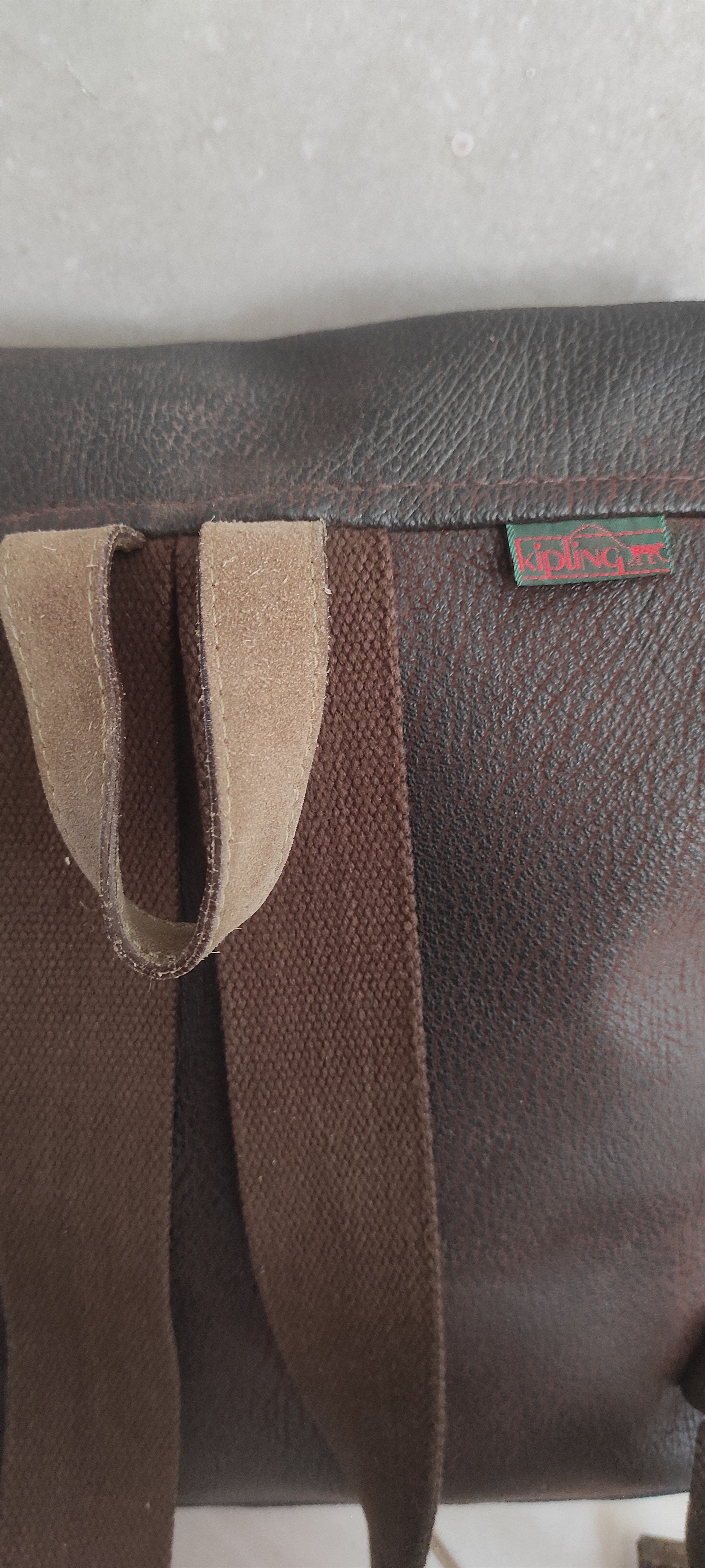 Other Kipling Leather Backpack Vintage Y2K 90s Rare Size ONE SIZE - 4 Thumbnail