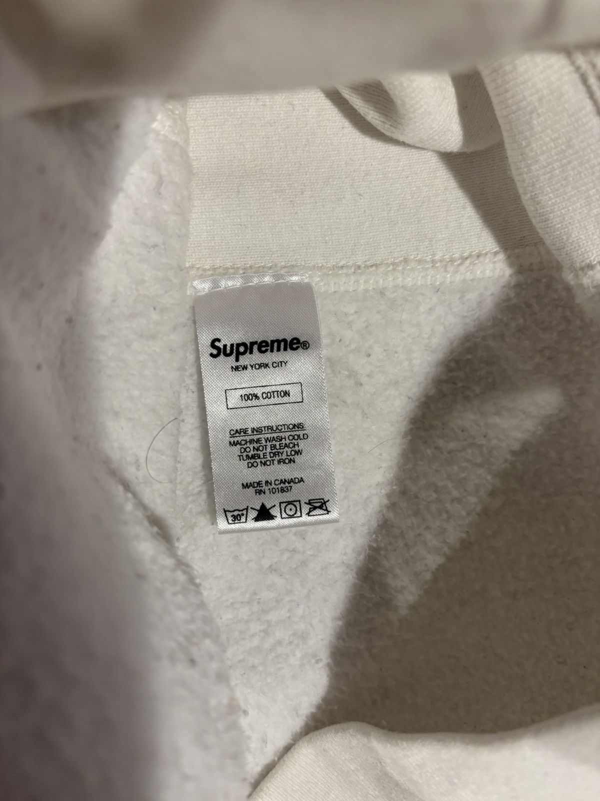 Comme des Garcons SHIRT × Supreme CDG x Supreme Backwards Box Logo Hoodie Size US L / EU 52-54 / 3 - 6 Thumbnail
