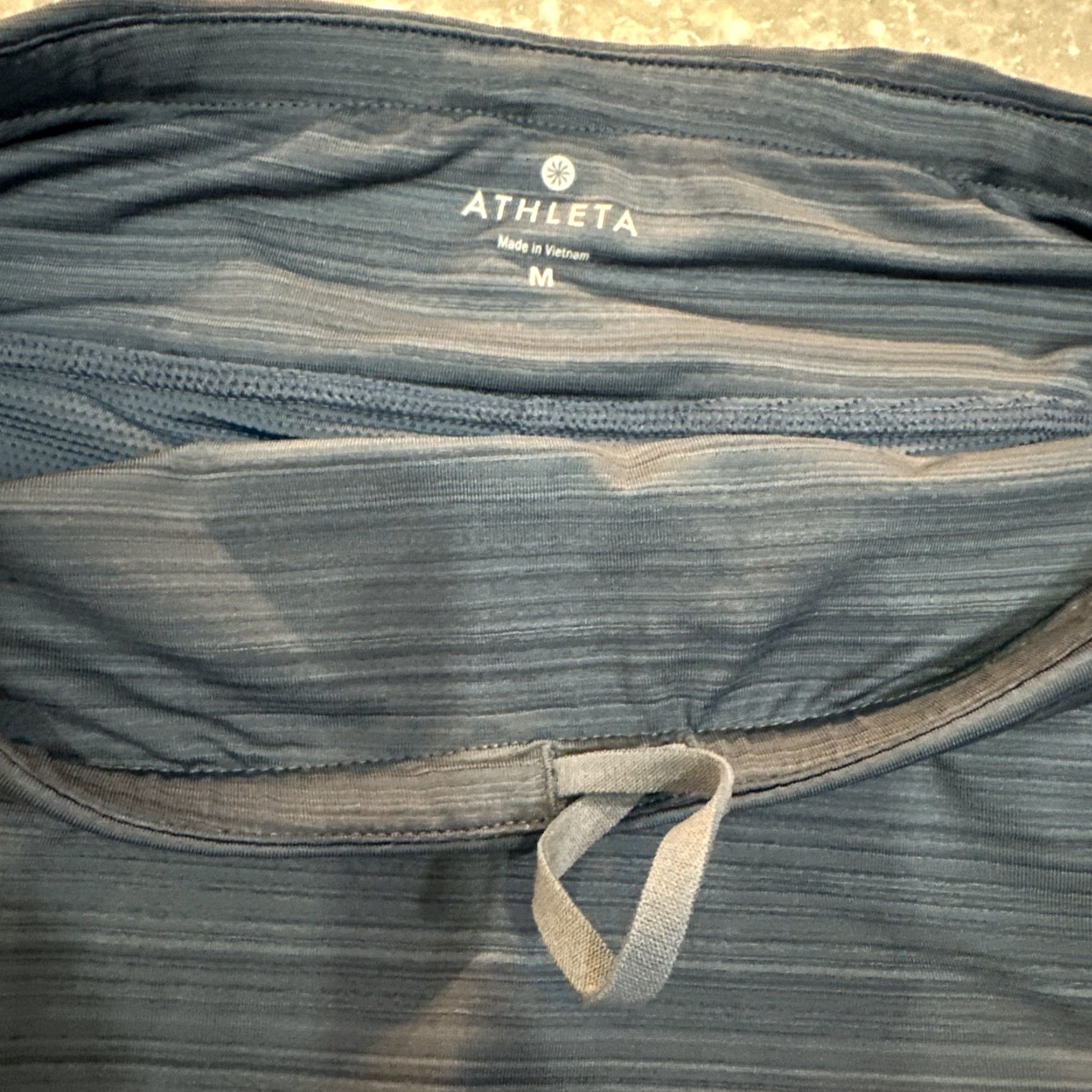 Athleta Athleta Swagger Skort Womens M Blue Striped Athletic Shorts / Skirt, Layered, Pull On, Tennis, Short Size 32" / US 10 / IT 46 - 4 Thumbnail