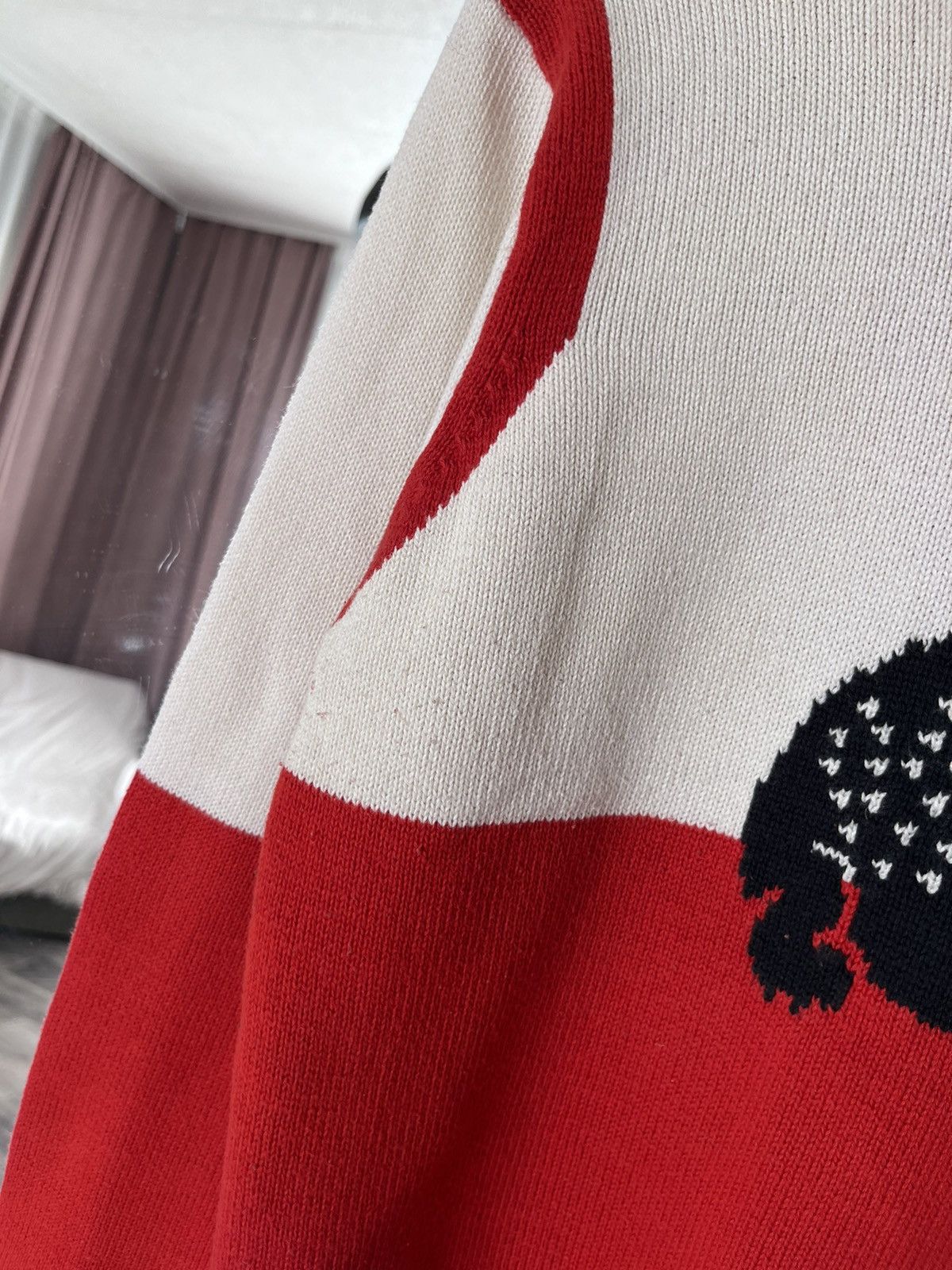 Lacoste LACOSTE Vintage Sweater 90s Big Logo Sweatshirt Size US S / EU 44-46 / 1 - 5 Thumbnail