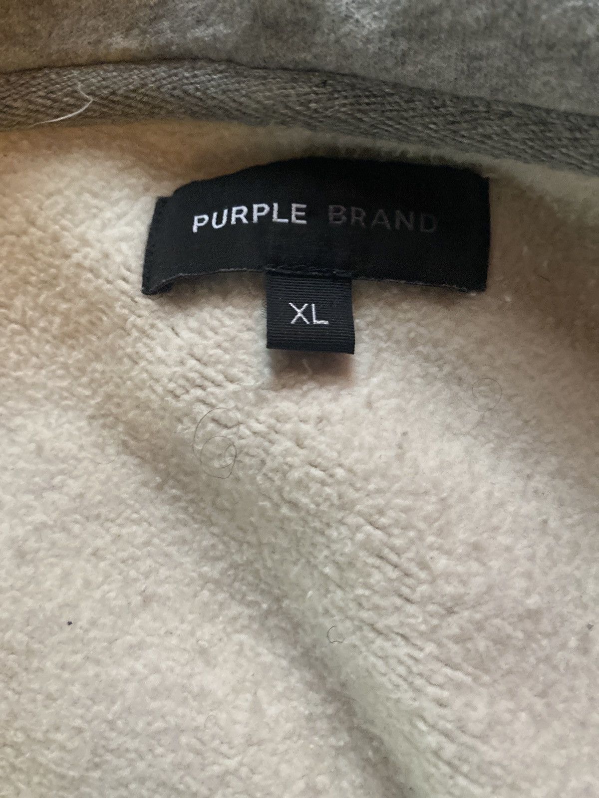 Purple Brand Purple Brand HWFT Fleece Hoodie Size US XL / EU 56 / 4 - 5 Thumbnail