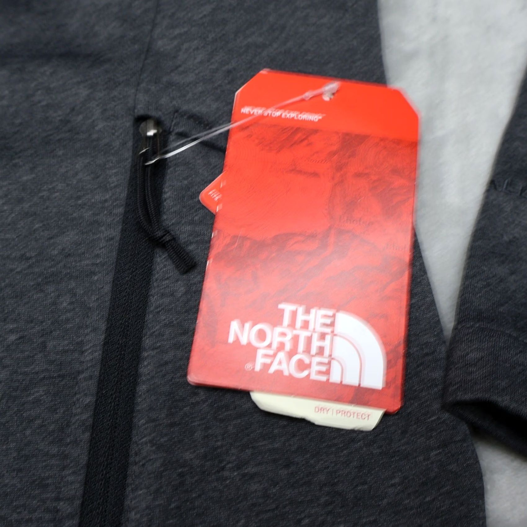 The North Face VINTAGE The North Face Jacket Womens L Grey Ridgeline Softshell WindWall Slim LOGO NWD Size L / US 10 / IT 46 - 3 Thumbnail