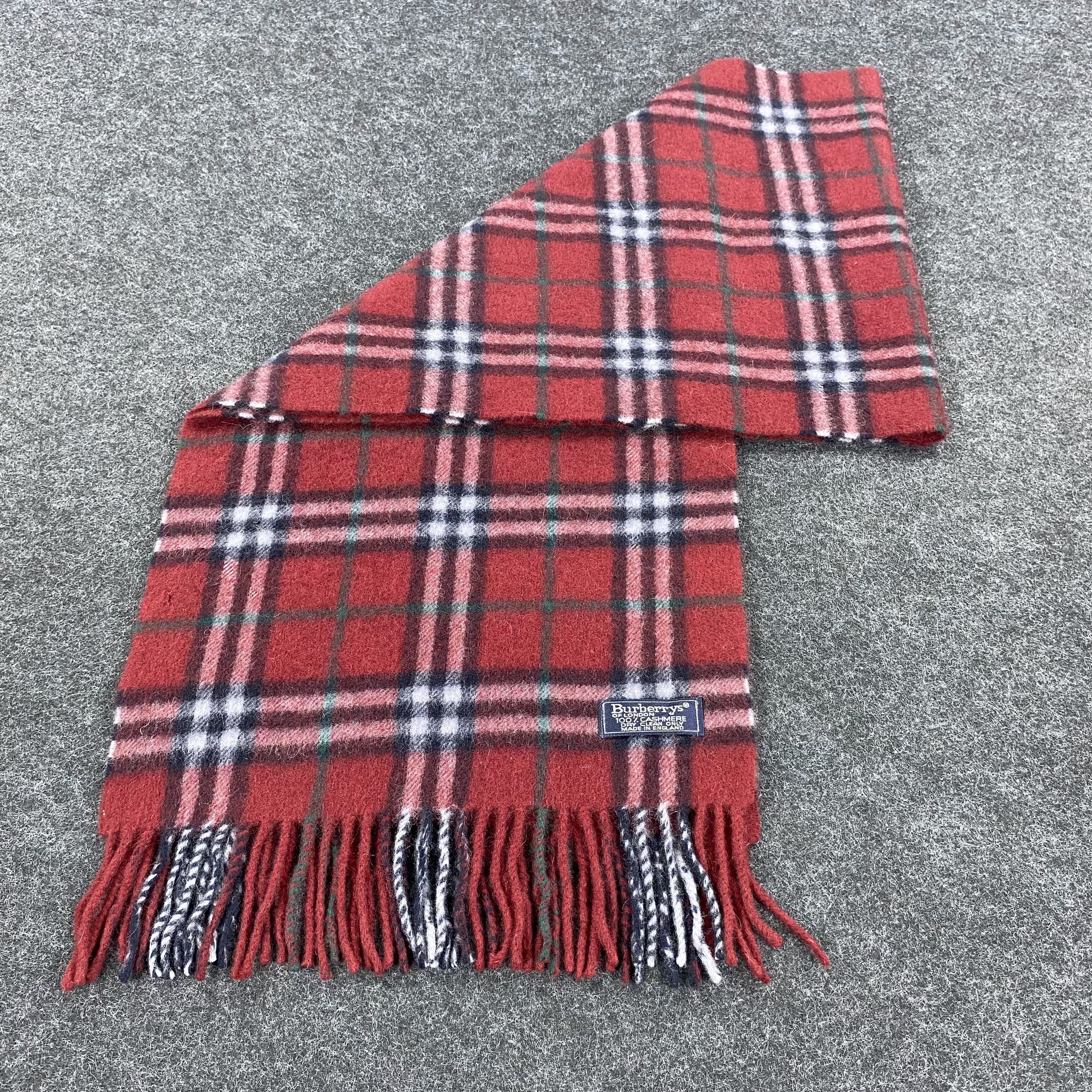 Burberry × Vintage GF10278 Burberry Scarf Neck Wear Muffler Size ONE SIZE - 6 Thumbnail