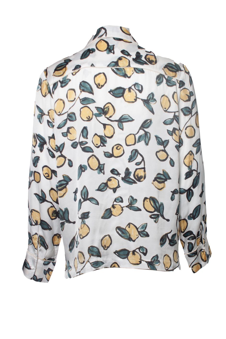 Other Love Stories, blouse with lemon print Size L / US 10 / IT 46 - 2 Thumbnail