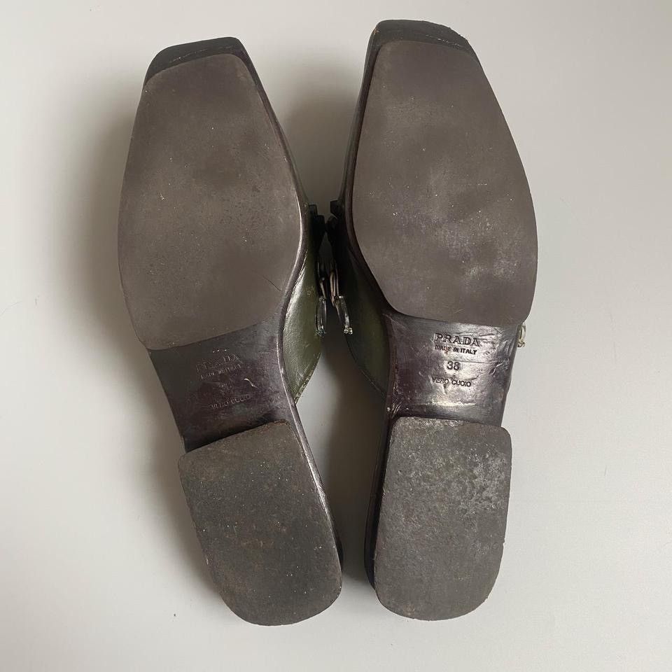 Prada × Vintage prada spring/summer 1999 sabots Size US 8 / IT 38 - 3 Thumbnail