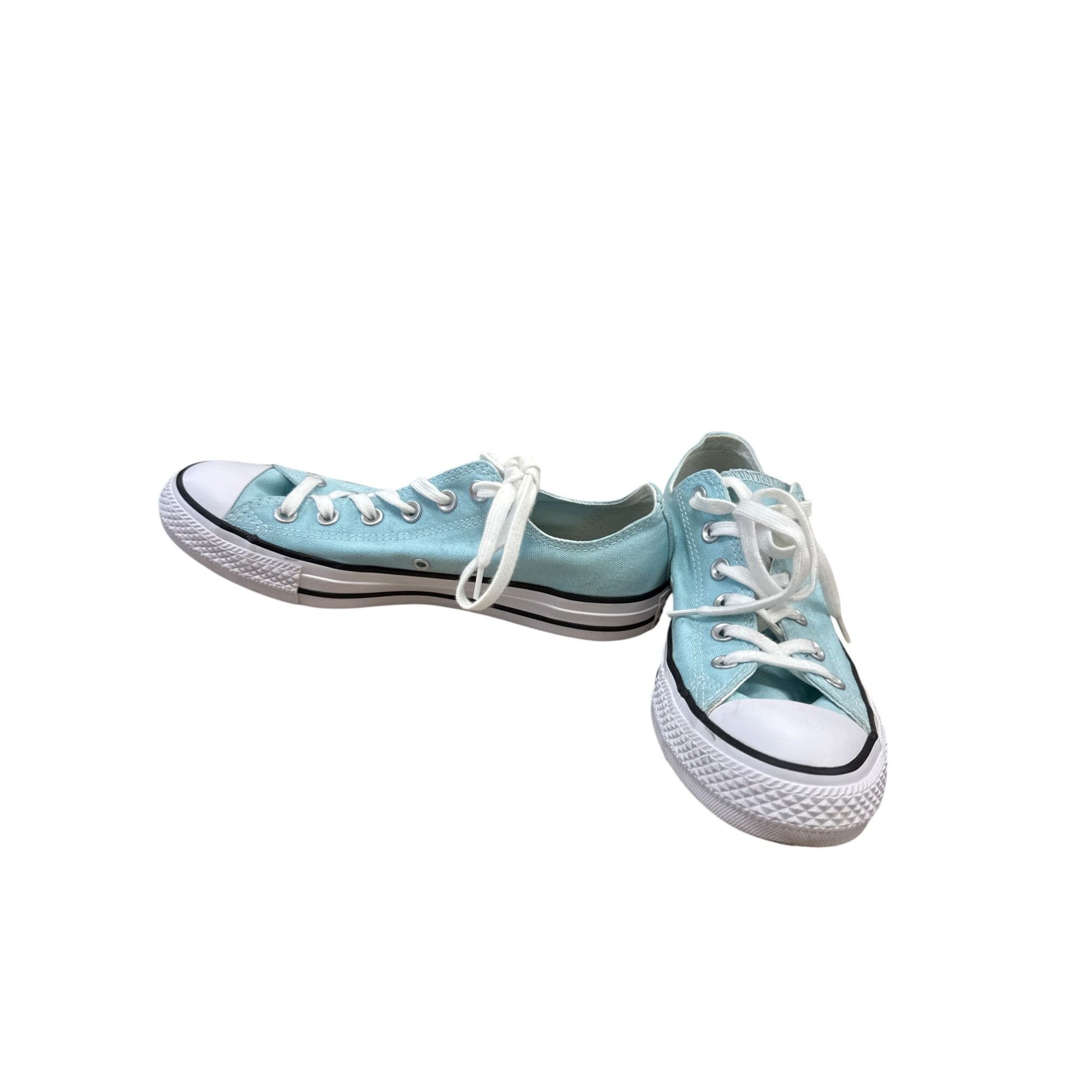 Converse Converse All Star Mens Low Top Sneakers Pale Green Canvas Si Size US 9 / EU 42 - 2 Thumbnail