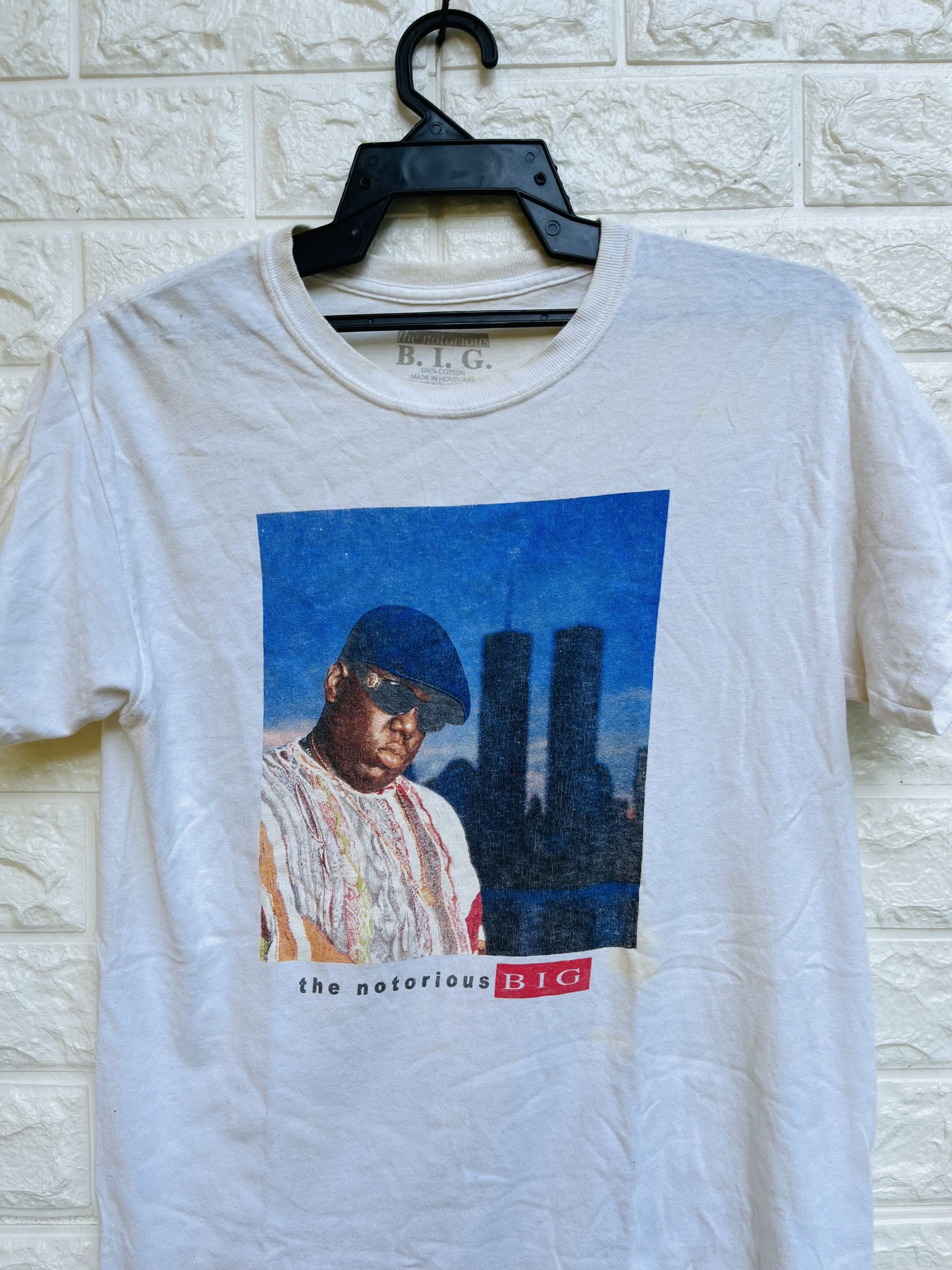 Band Tees × Japanese Brand Vintage The Notorious B.I.G Hip Hop Designer Fashion Style Size US S / EU 44-46 / 1 - 3 Thumbnail
