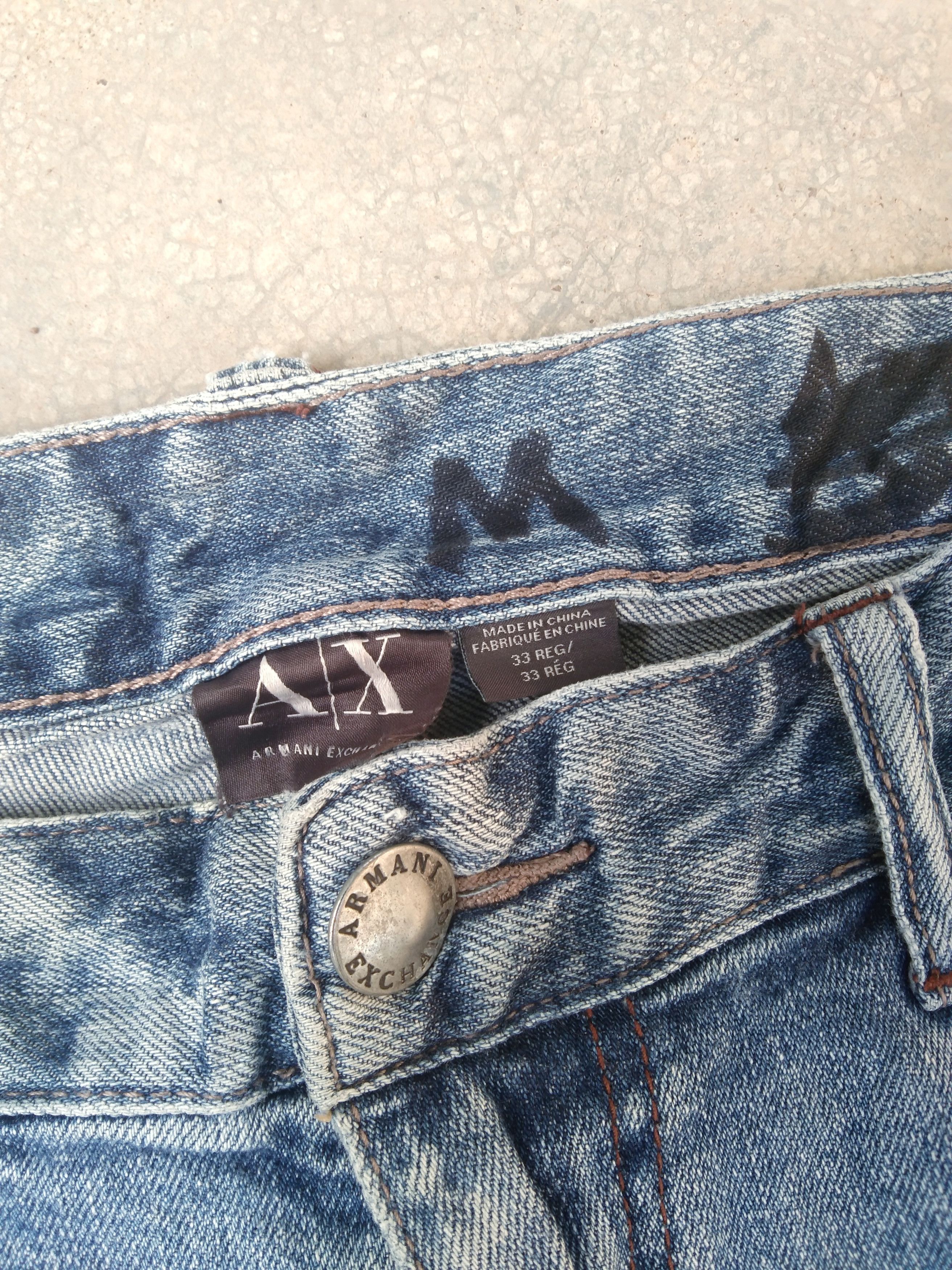 Armani Exchange Vintage Armani Exchange Jeans 34x33 Size US 34 / EU 50 - 5 Thumbnail