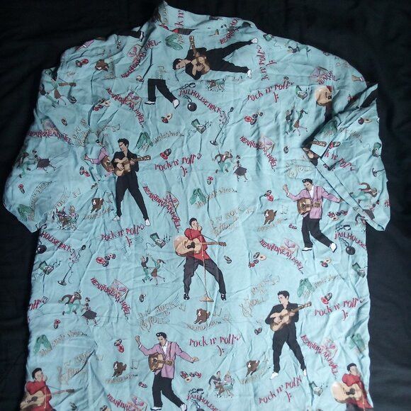 Reyn Spooner Vintage Reyn Spooner Elvis Presley Hawaiian Shirt Size US XXL / EU 58 / 5 - 5 Thumbnail