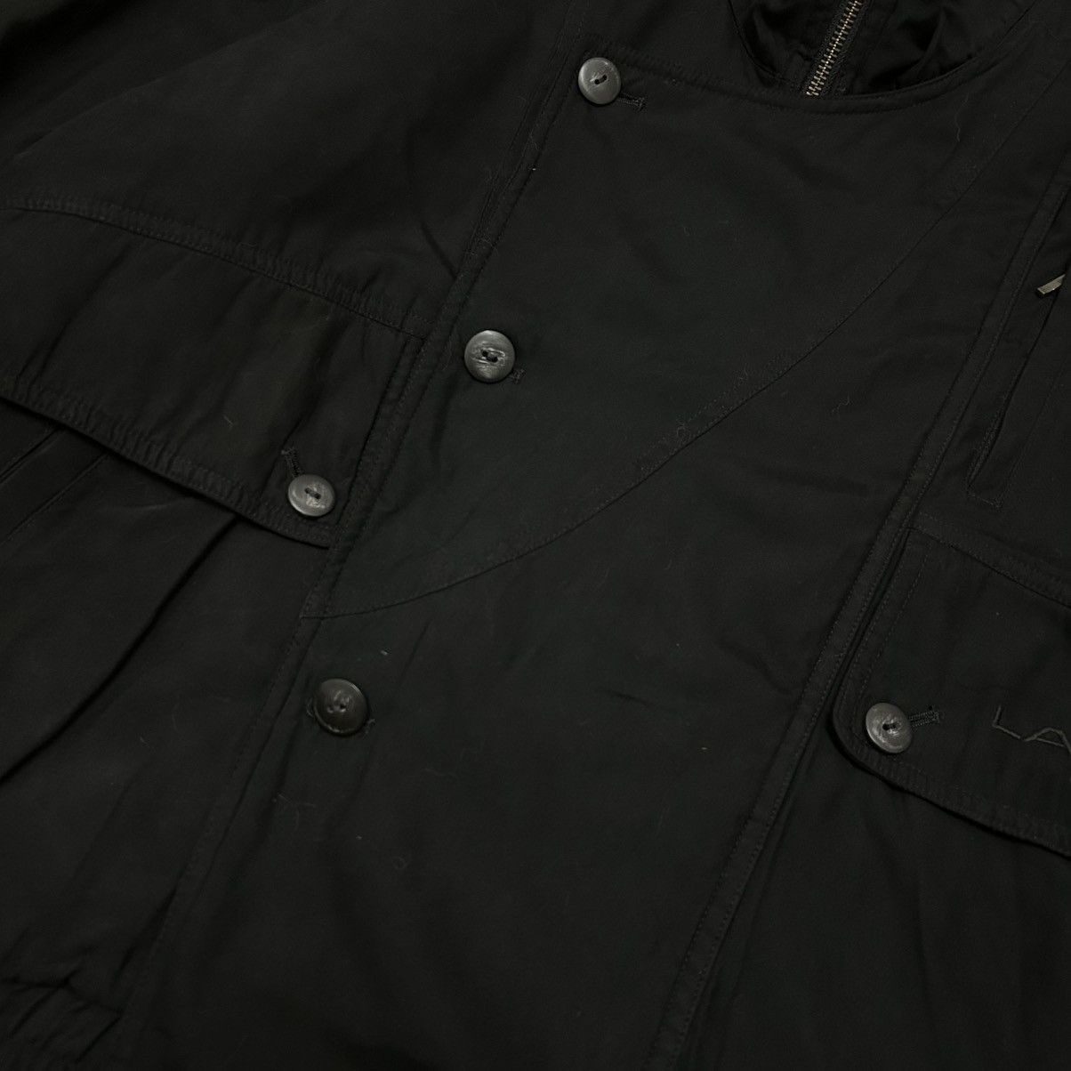 Lancel Vintage Lancel Paris Technical Double Breasted Jacket Size US M / EU 48-50 / 2 - 16 Thumbnail