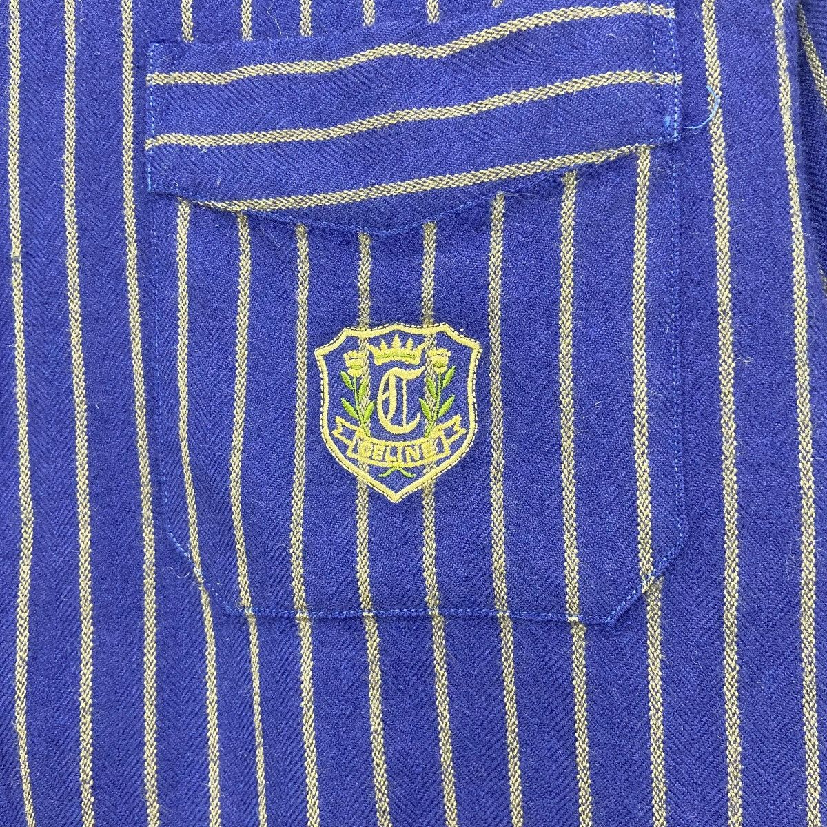 Celine Vintage Celine Paris Stripes Wool Flannel Size US S / EU 44-46 / 1 - 4 Thumbnail