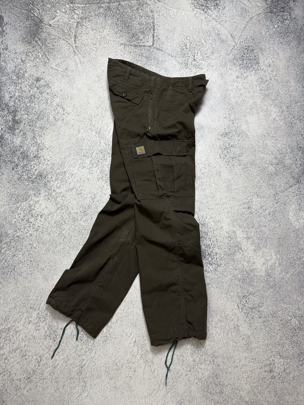 Carhartt Vintage Carhartt WIP Motown Cargo Pants Military Green Size US 32 / EU 48 - 18 Thumbnail