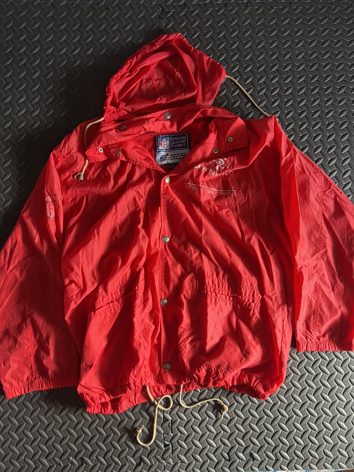 NFL × Vintage NFL 49ers Vintage Light Jacket Size US XL / EU 56 / 4 - 1 Thumbnail