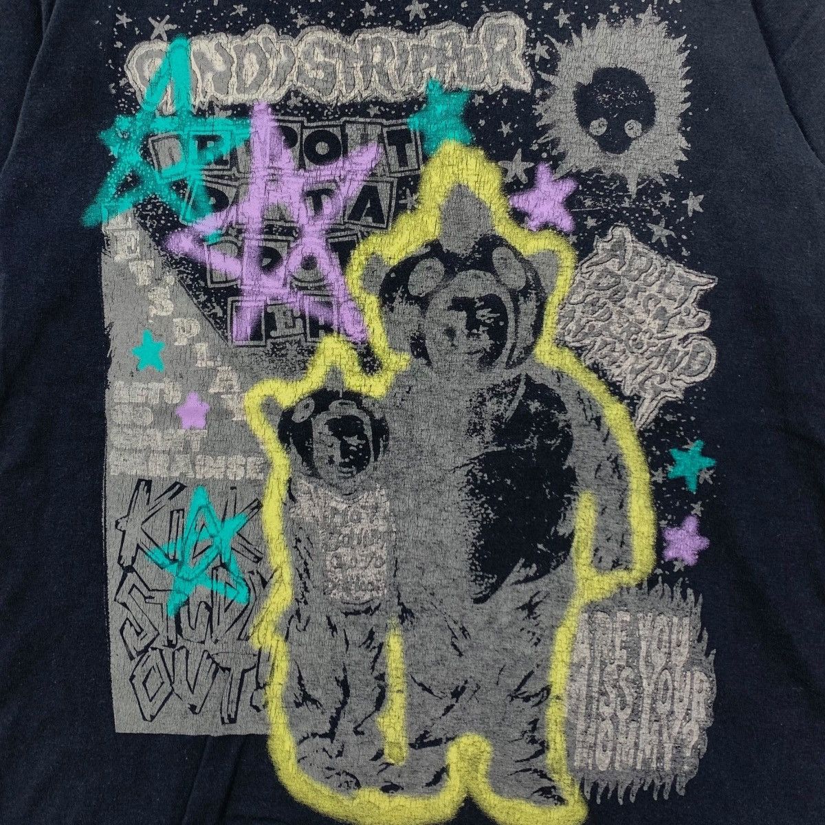 Japanese Brand CANDY STRIPPER Kick Study Out Japanese Brand Shirt Size US XS / EU 42 / 0 - 3 Thumbnail