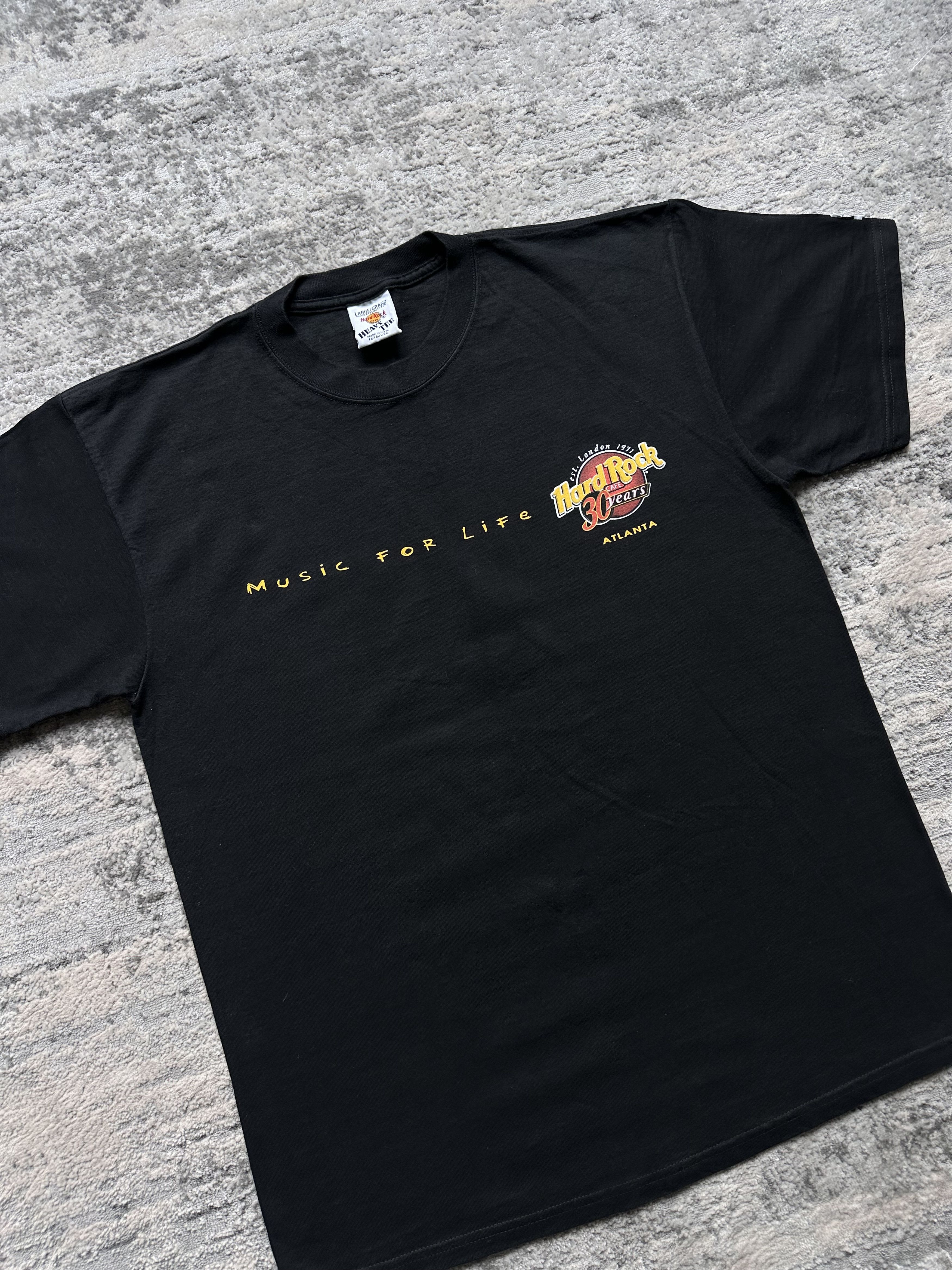 Hard Rock Cafe Hard rock cafe music for life vintage t shirt Size US L / EU 52-54 / 3 - 2 Thumbnail
