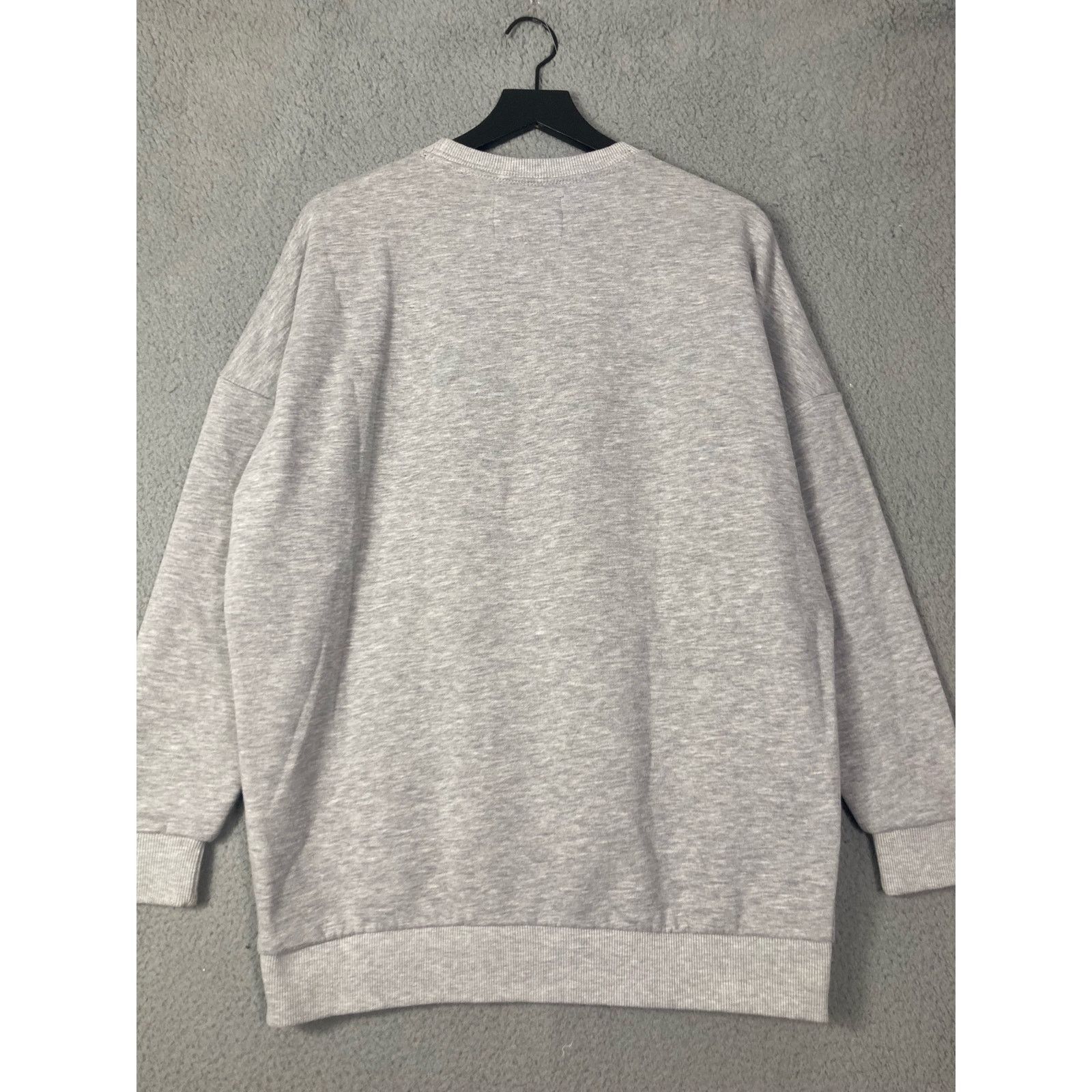 Superdry Superdry Women's S Gray Sparkle Crewneck Sweatshirt Size S / US 4 / IT 40 - 10 Thumbnail
