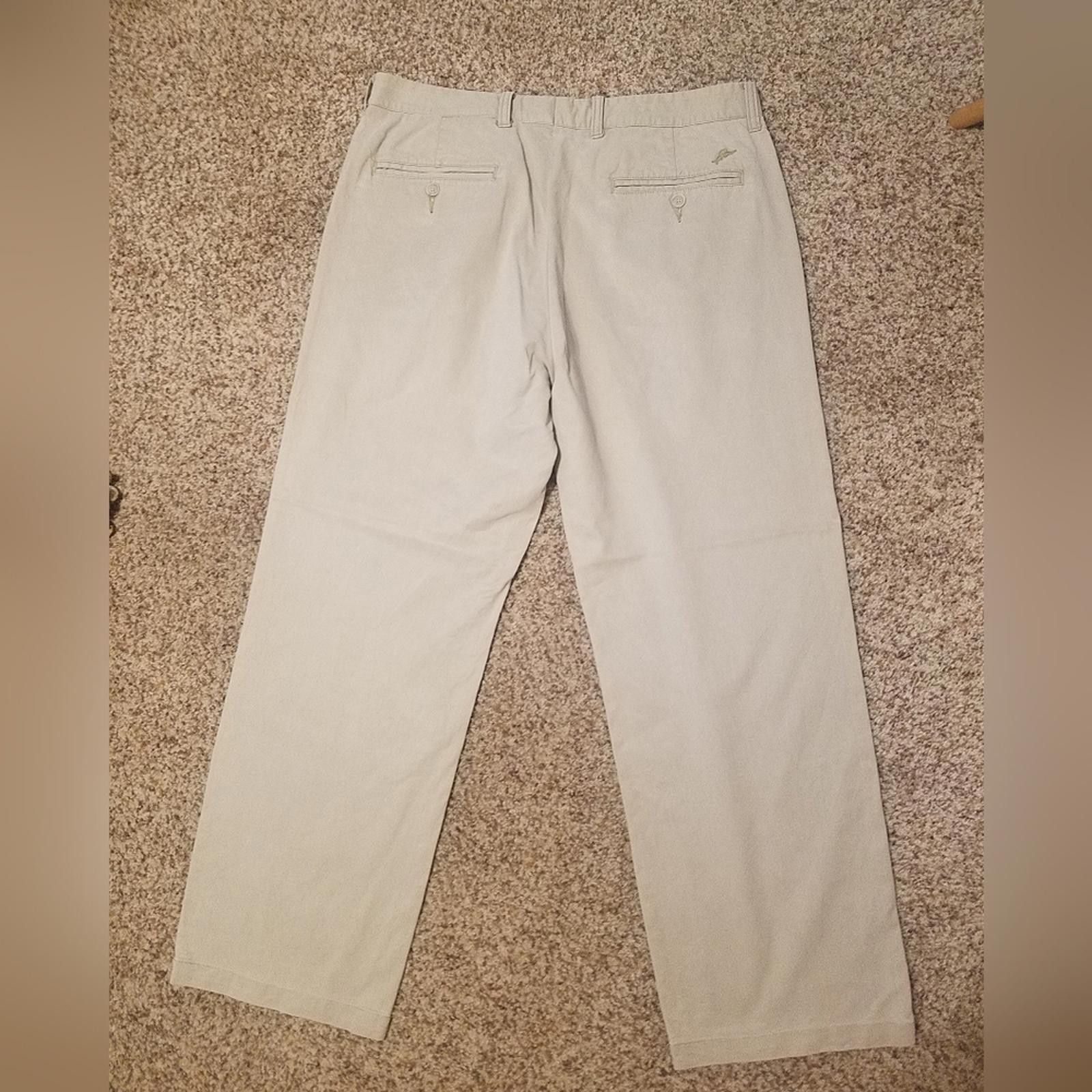 Tommy Bahama Tommy Bahama Classic Tan Pants Size 35X34 Size US 35 - 3 Thumbnail