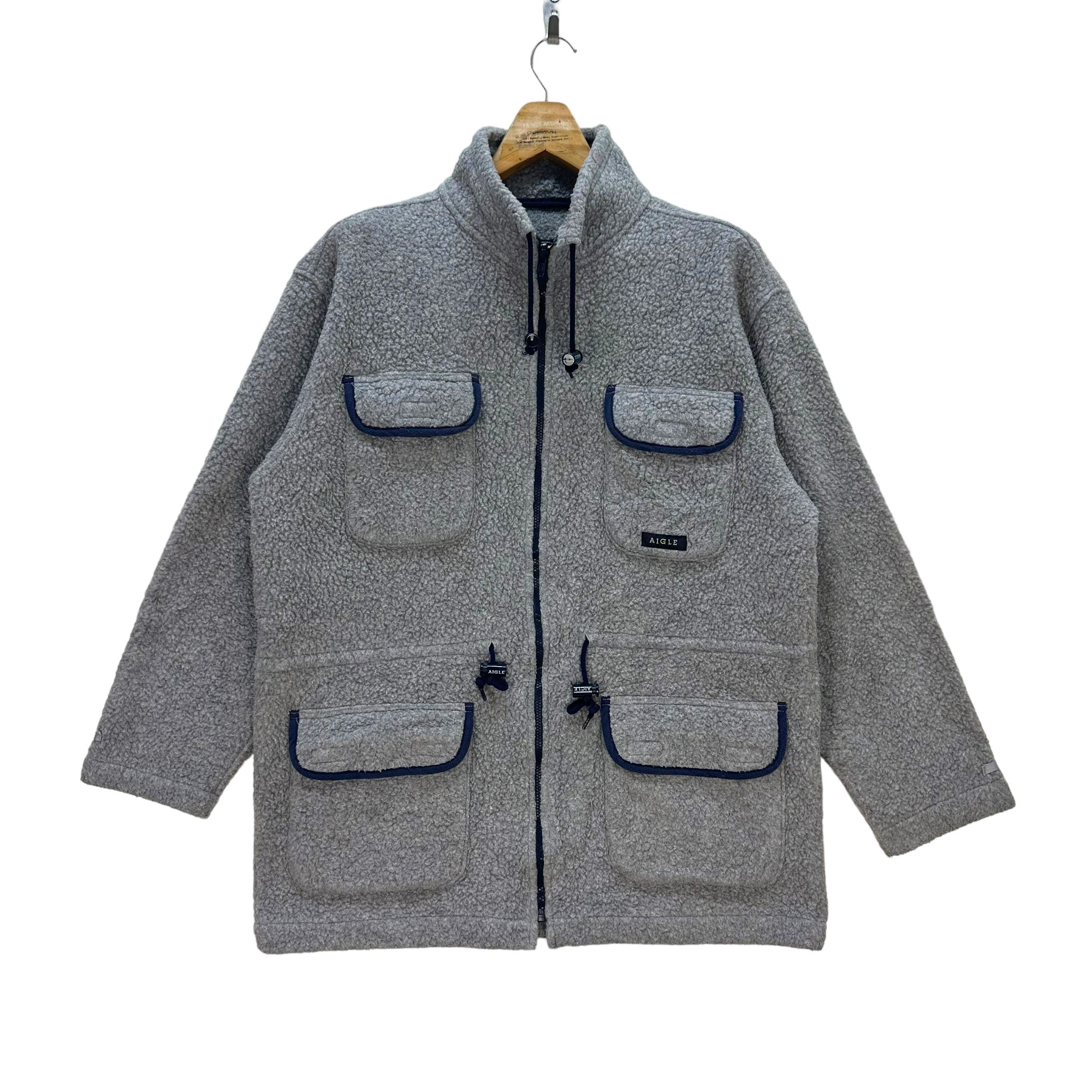 AIGLE POLARTEC MULTI POCKET FLEECE JACKET #8327-004