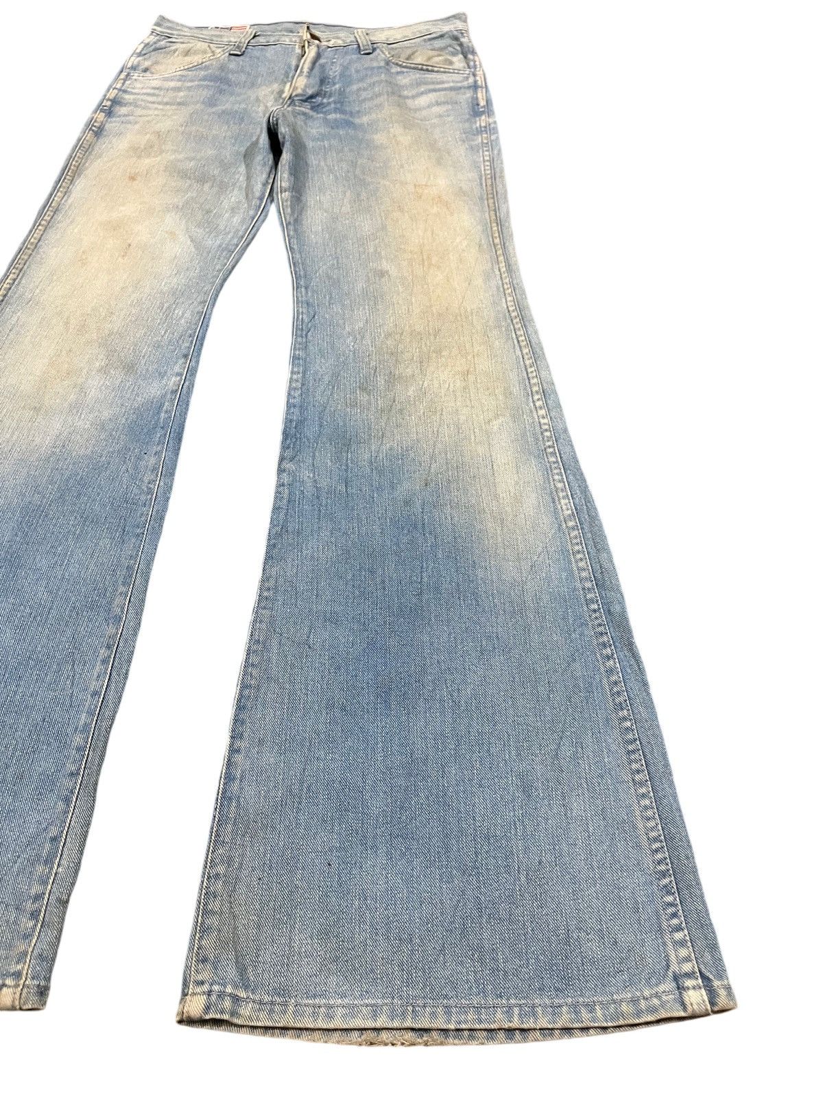 If Six Was Nine Vintage Bobson Flare Bell Bottom RetroFit Denim Size US 30 / EU 46 - 3 Thumbnail