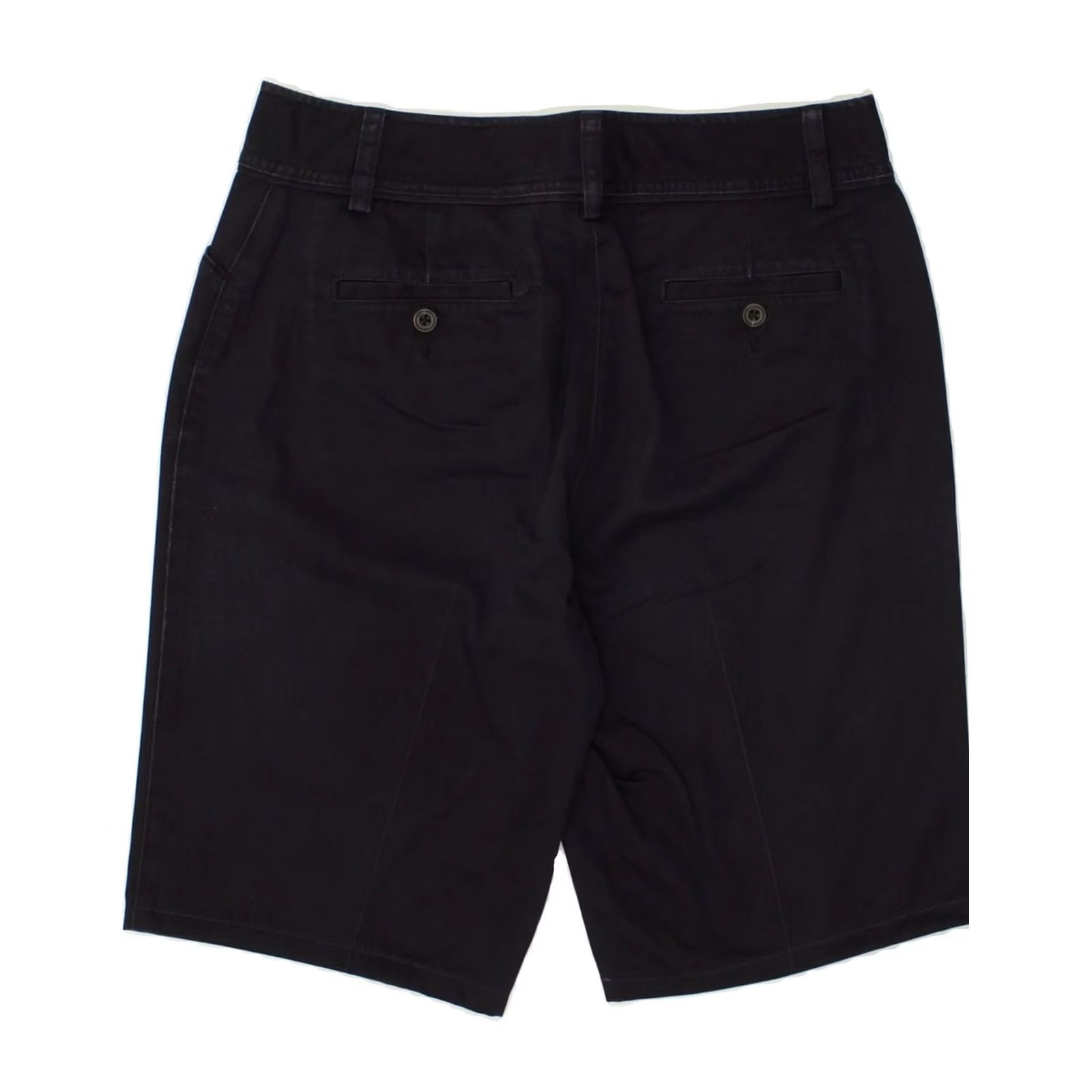 Eddie Bauer VINTAGE Eddie Bauer Womens Casual Shorts US 6 Medium W30 Navy Blue Cotton NQ06 Size 32" / US 10 / IT 46 - 2 Thumbnail