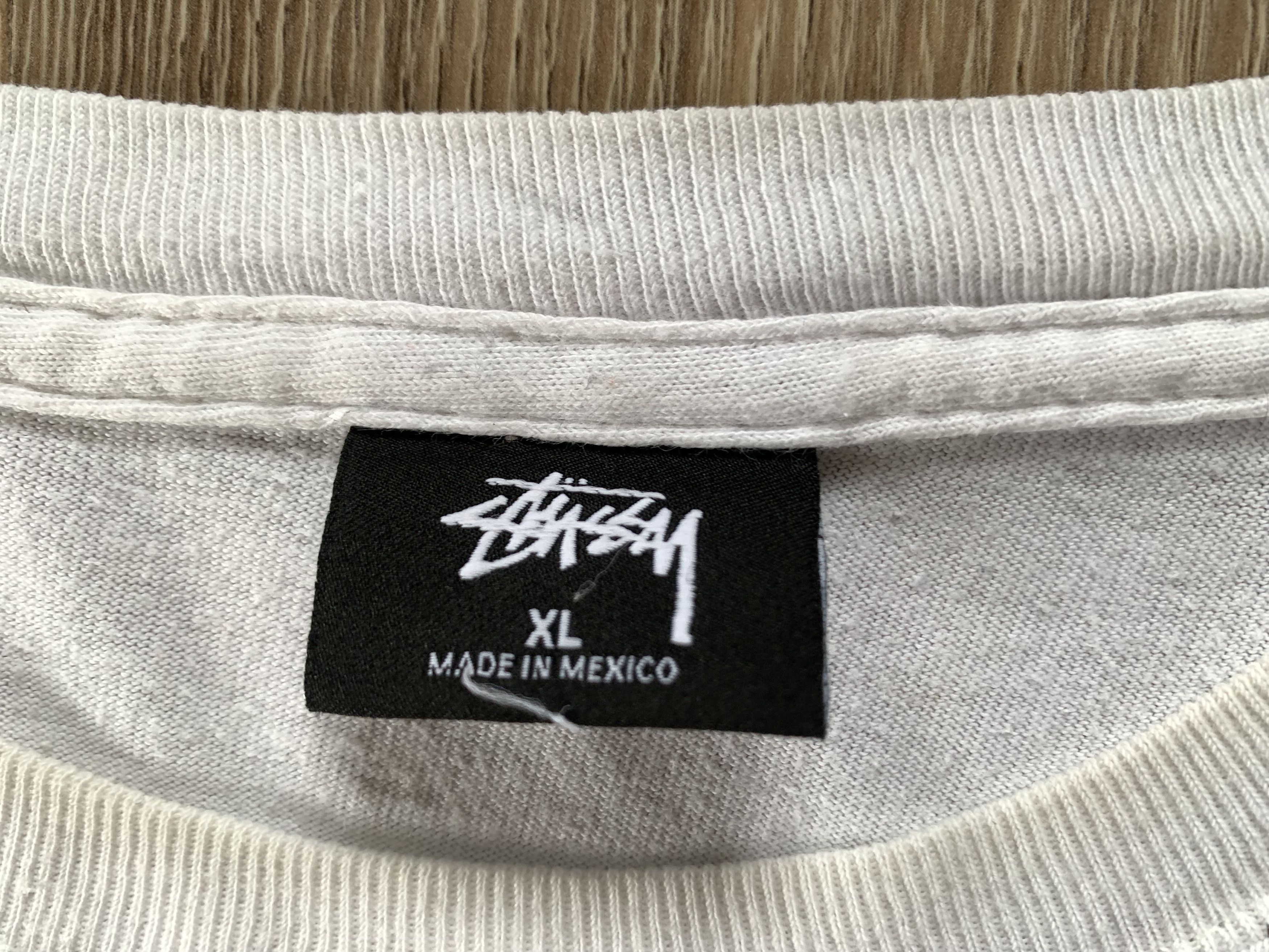 Nike × Stussy Stussy White Cotton T-Shirt Size US XL / EU 56 / 4 - 5 Thumbnail