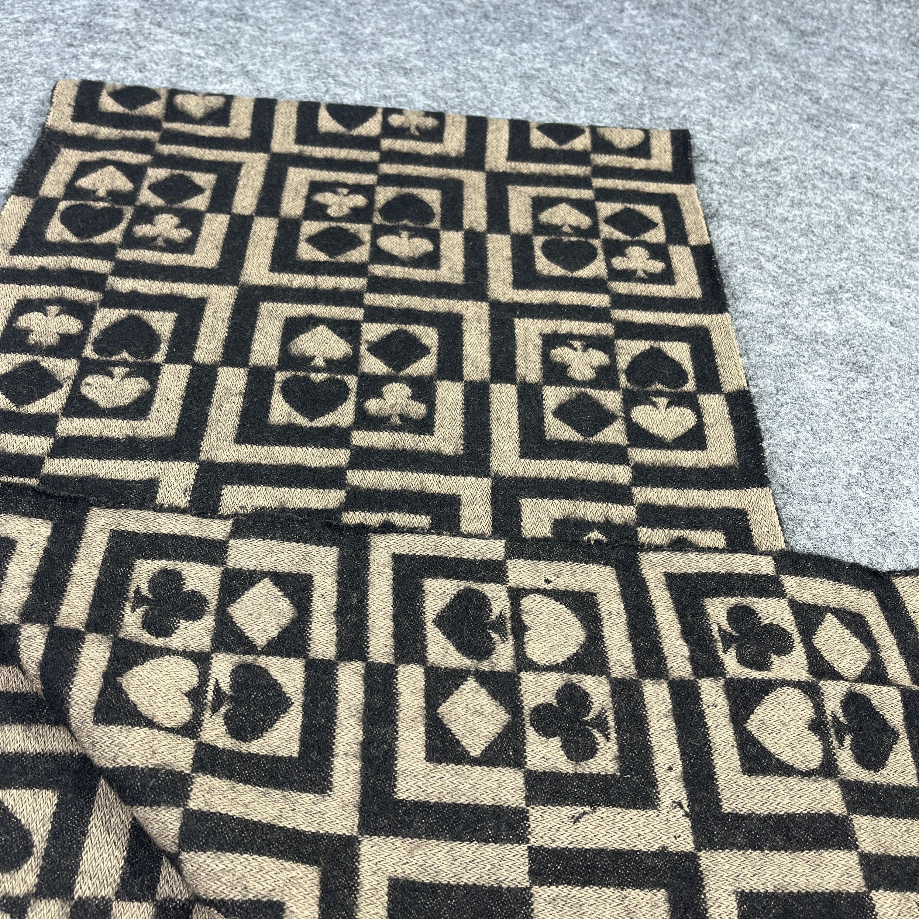 Vintage Poker Scarf / Muffler / Neckwear T943 Size ONE SIZE - 9 Thumbnail