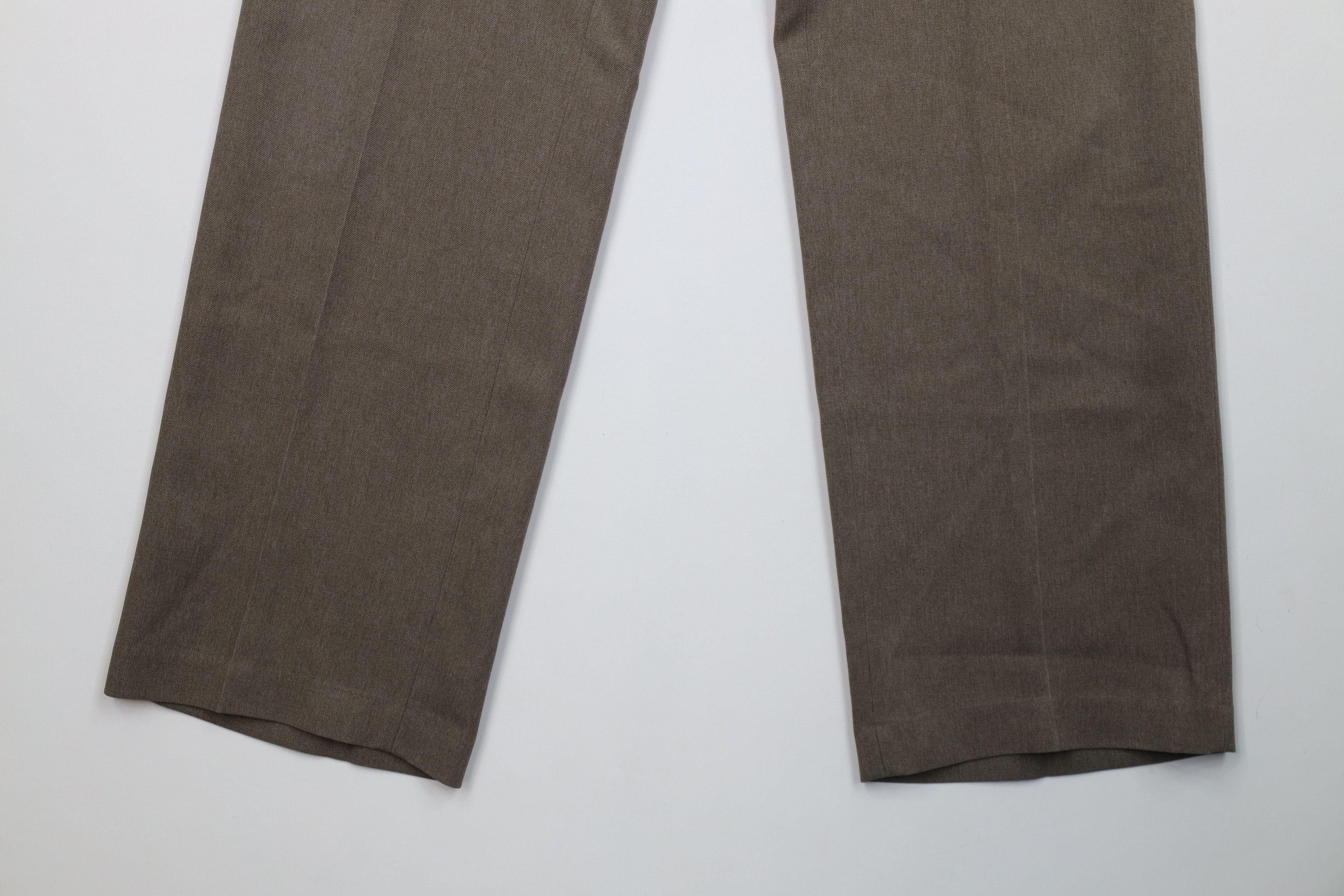Levi's Vintage 70s Levis Knit Flared Wide Leg Chino Pants Beige USA Size US 30 / EU 46 - 4 Thumbnail