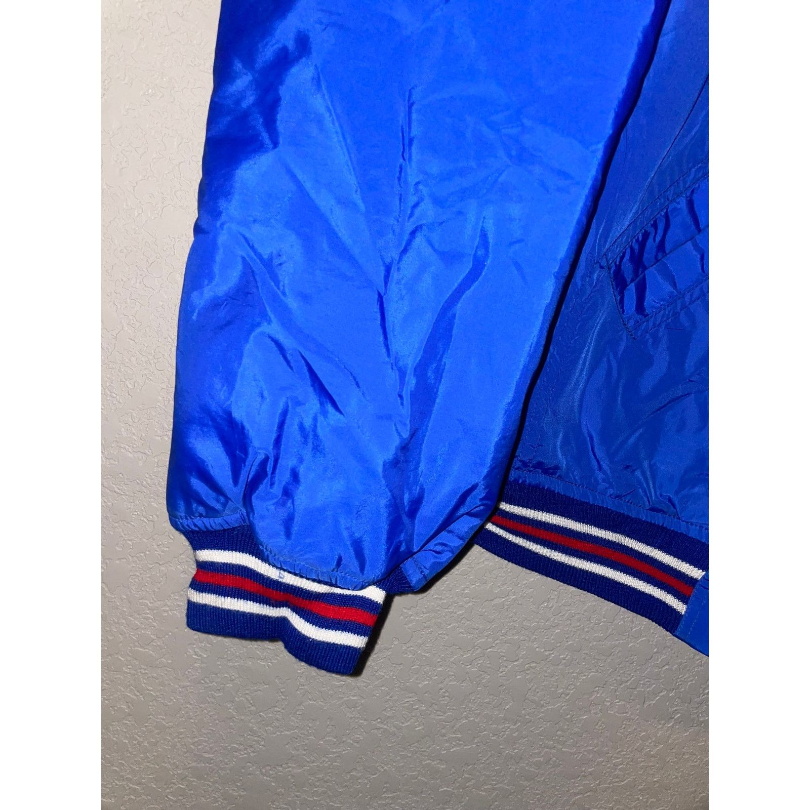 Vintage Vintage Guerrero Bomber Jacket Native American Blue 80s XL Size US XL / EU 56 / 4 - 6 Thumbnail