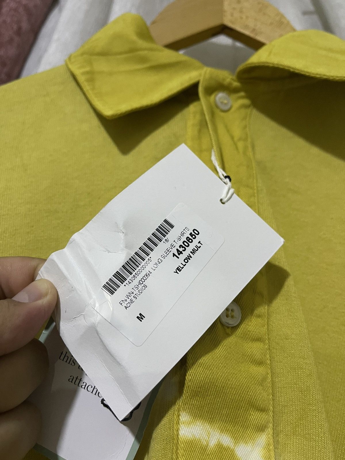 Acne Studios ACNE STUDIOS LONG SLEEVE YELLOW MULT COLOUR NEW WITH TAG Size M / US 6-8 / IT 42-44 - 6 Thumbnail