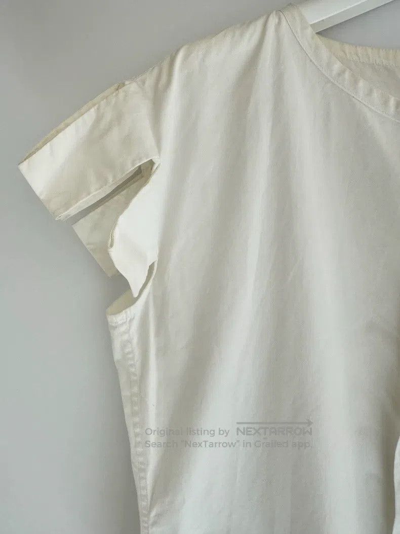 Yohji Yamamoto Yohji Yamamoto size os Special-shaped cut short sleeve Size M / US 6-8 / IT 42-44 - 6 Thumbnail