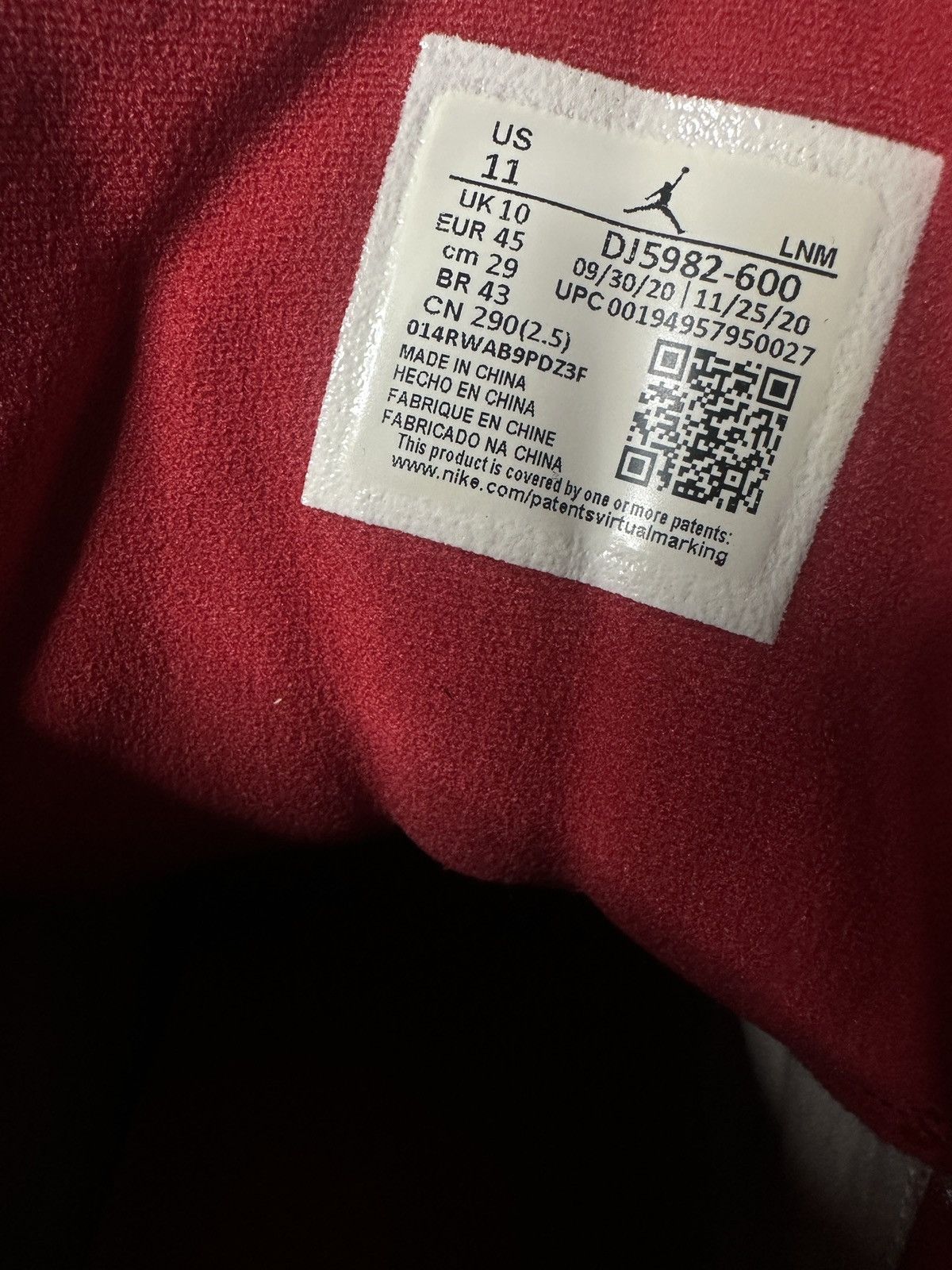 Jordan Brand Jordan 13 Red Size US 11 / EU 44 - 6 Thumbnail