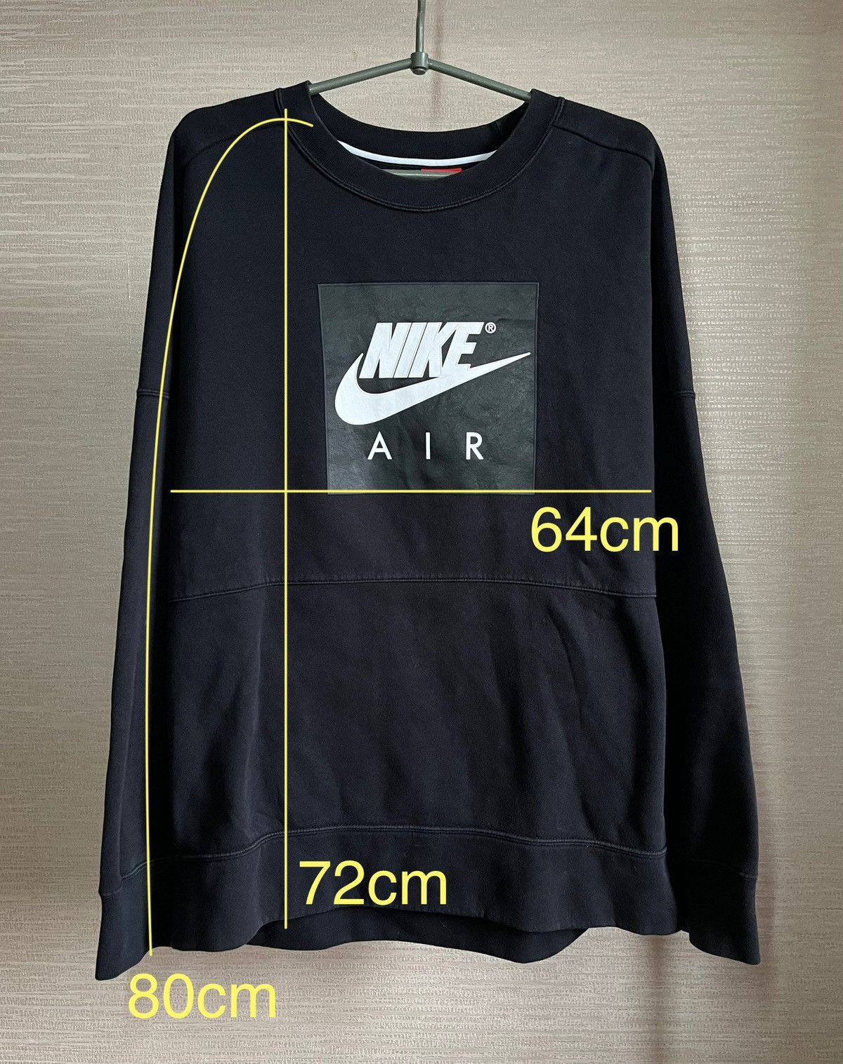 Nike Nike NSW Crew Air Fleece Men’s Pullover Sweatshirt Size US L / EU 52-54 / 3 - 9 Thumbnail