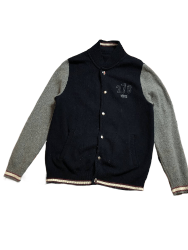 Barbour Vintage Barbour Y2K Logo Bomber sweater Size US XL / EU 56 / 4 - 1 Thumbnail