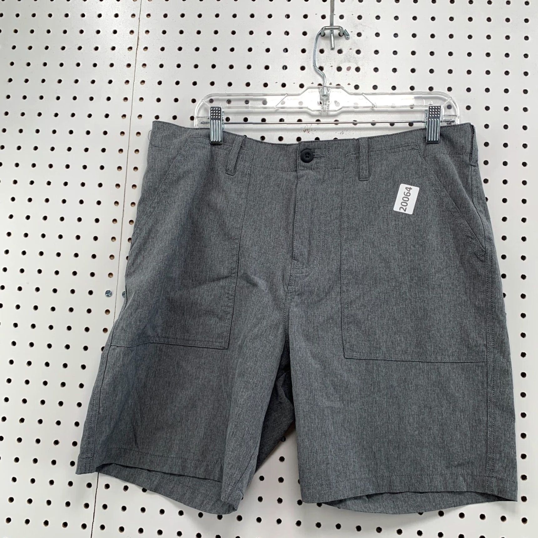 Lucky Brand VINTAGE Lucky Brand Shorts Chino Adult Large Gray 33x7 Classic Casual Mens Size US 33 - 5 Thumbnail