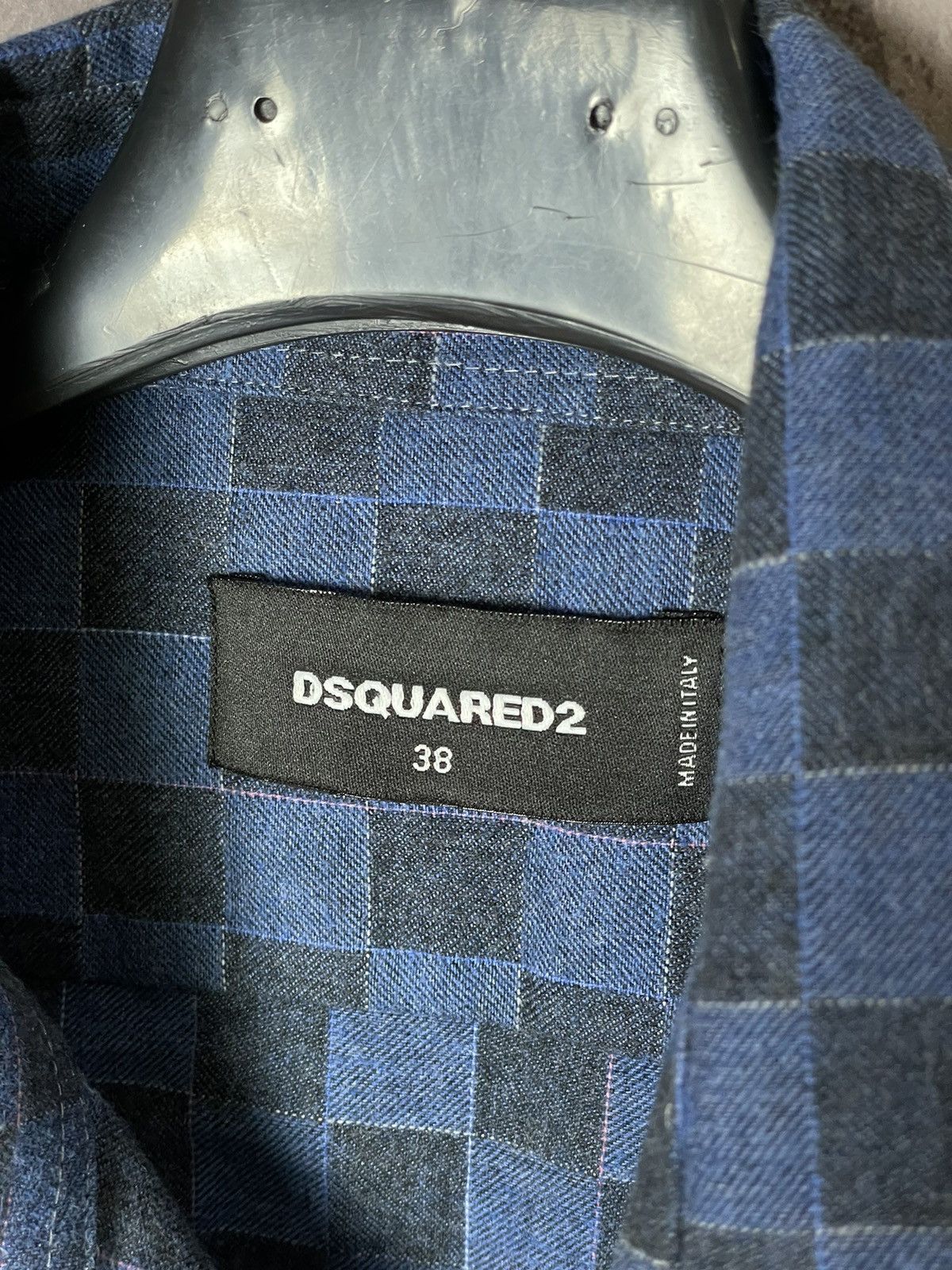 Dsquared2 × Japanese Brand DSQUARED2 ABSTRACT BUTTON UP SHIRT STREETWEAR Y2K Size US M / EU 48-50 / 2 - 8 Thumbnail