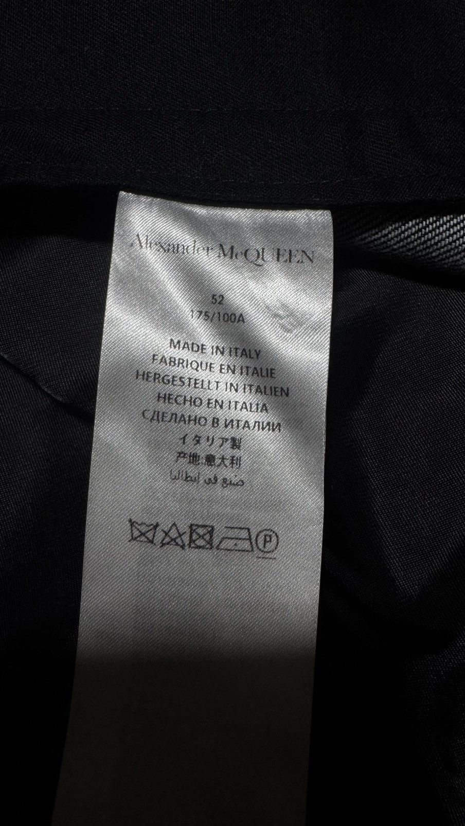 Alexander McQueen Alexander McQueen MA-1 Sleeve Denim Jacket Size US L / EU 52-54 / 3 - 10 Thumbnail