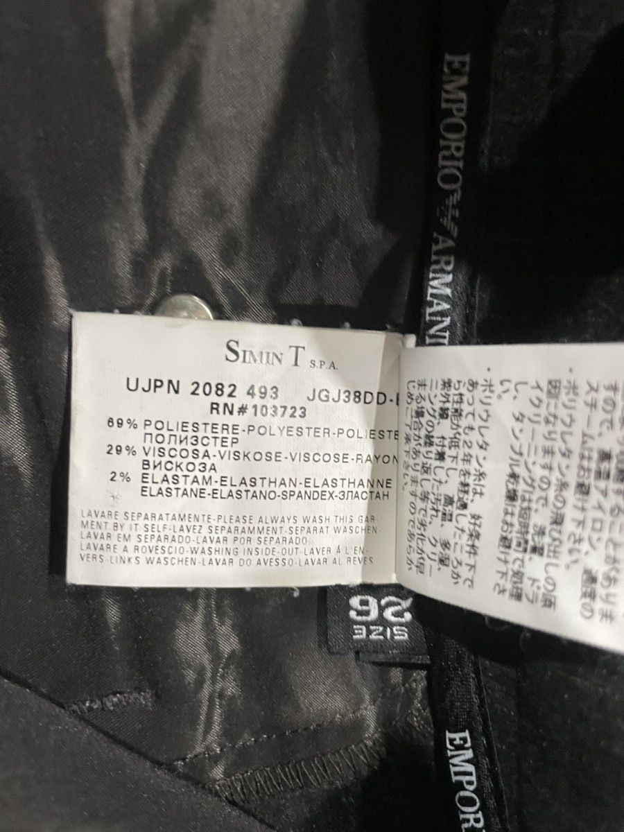 Emporio Armani × Vintage Emporio Armani Pants Size 29" - 5 Thumbnail