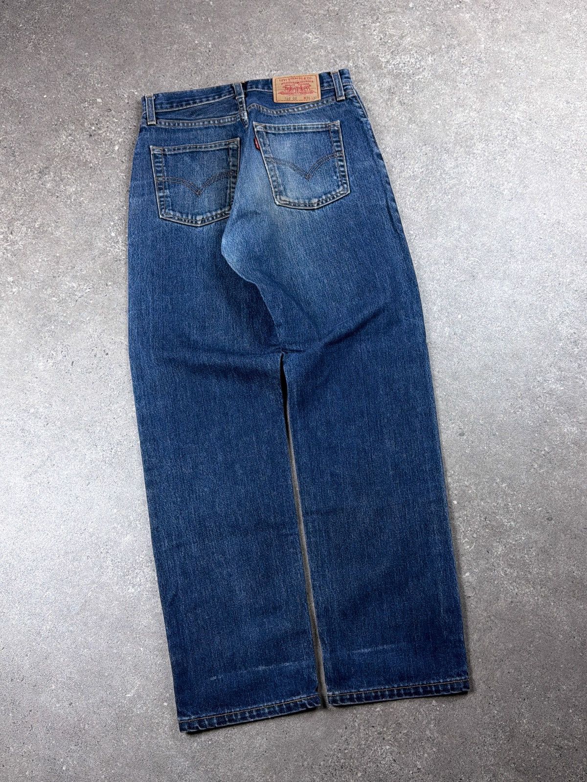 Levi's Vintage Y2K Levis 522 Denim Jeans Size US 30 / EU 46 - 1 Thumbnail
